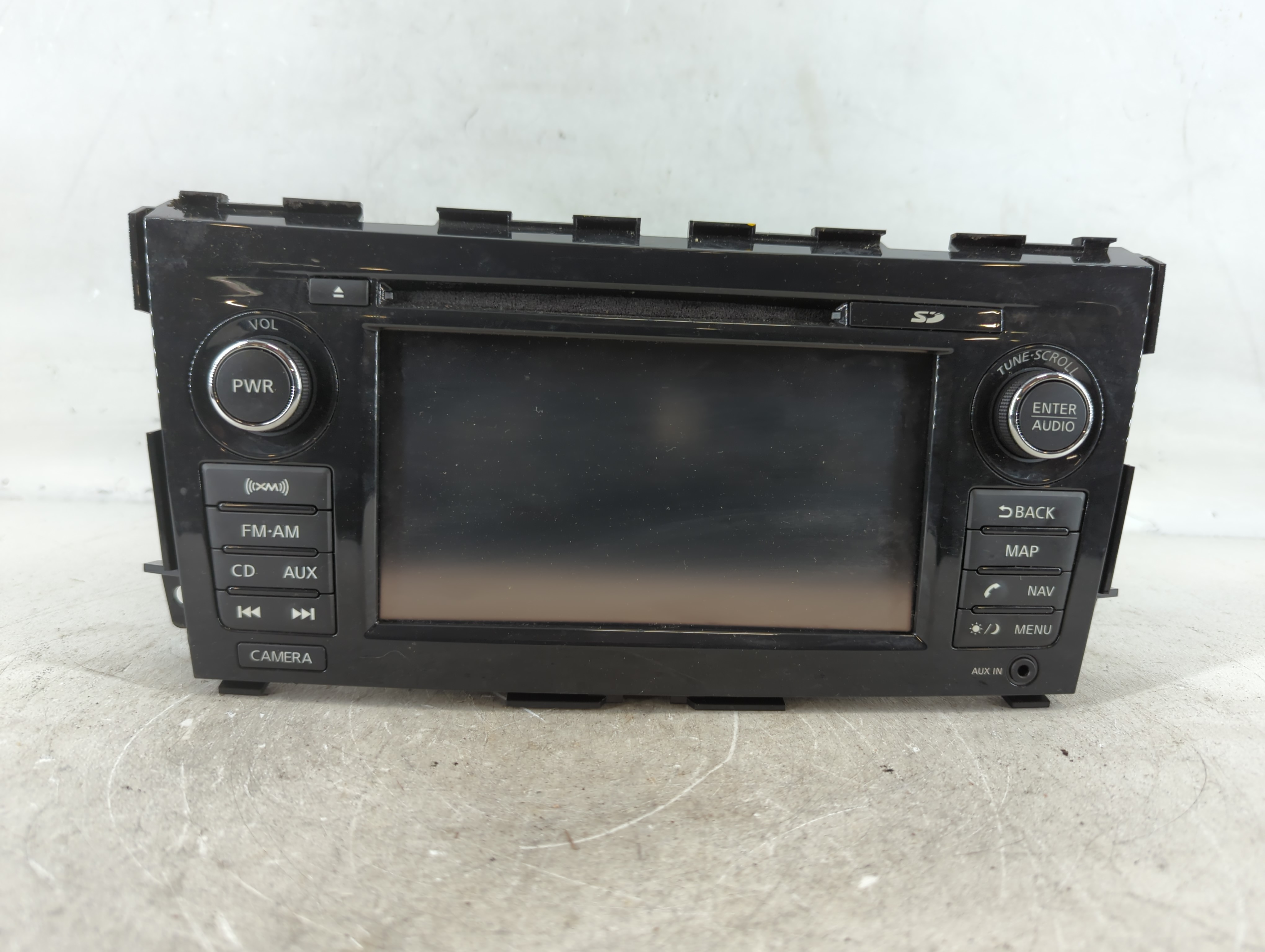 2013-2014 Nissan Altima Am Fm Cd Player Radio Receiver 774450 - Oemusedautoparts1.com