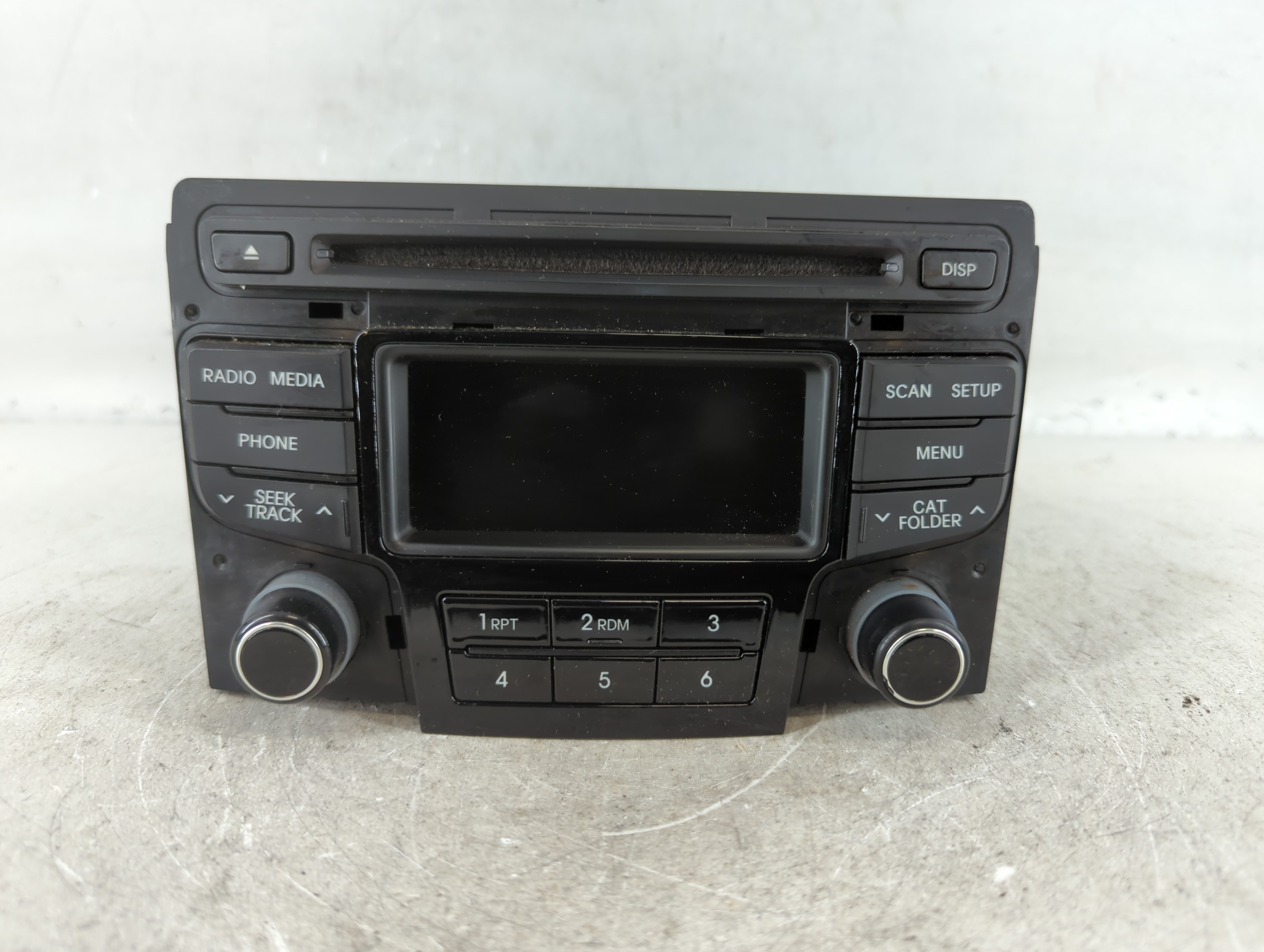 2013-2014 Hyundai Sonata Am Fm Cd Player Radio Receiver 774480 - Oemusedautoparts1.com