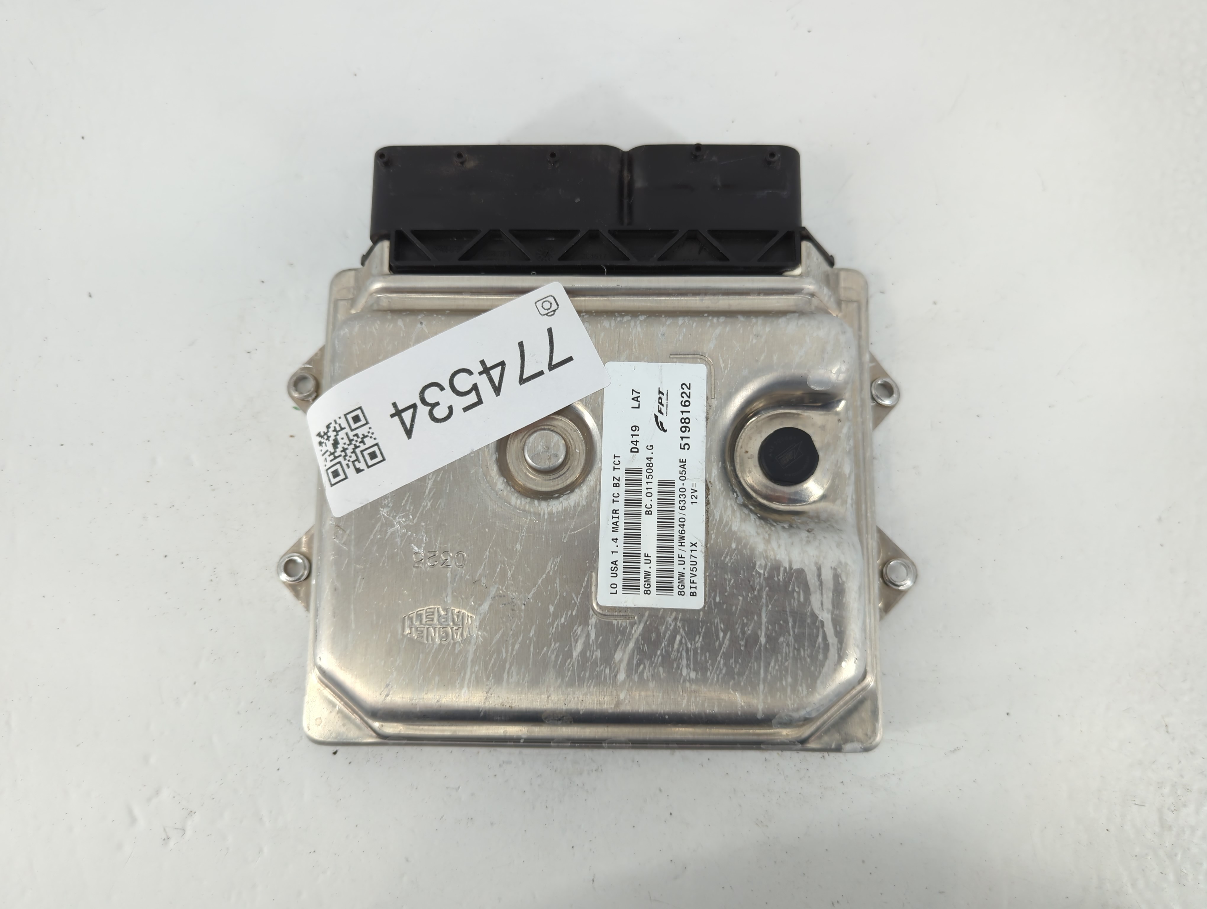 2014-2017 Fiat 500 Engine Control Computer Ecu Pcm Ecm Pcu Oem 51981622 774534 - Oemusedautoparts1.com