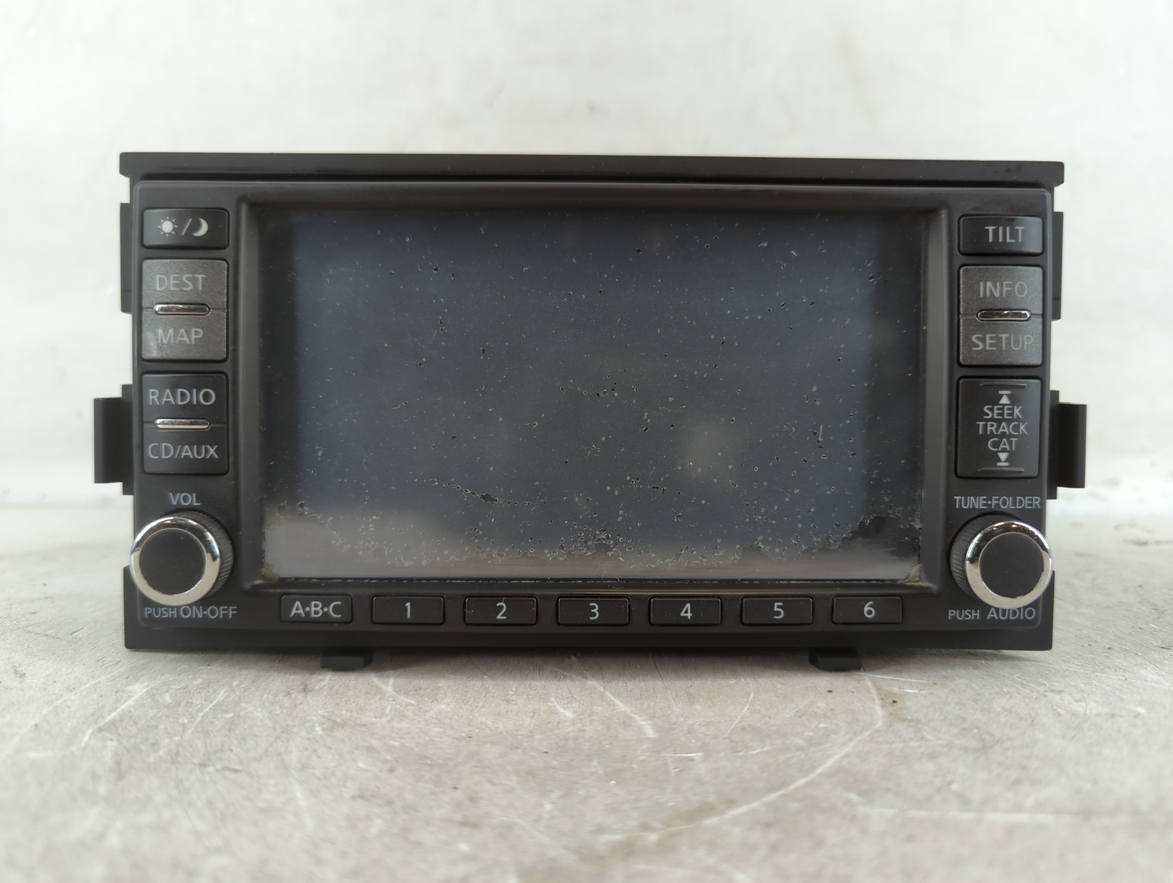 2007-2009 Nissan Altima Am Fm Cd Player Radio Receiver 775936 - Oemusedautoparts1.com