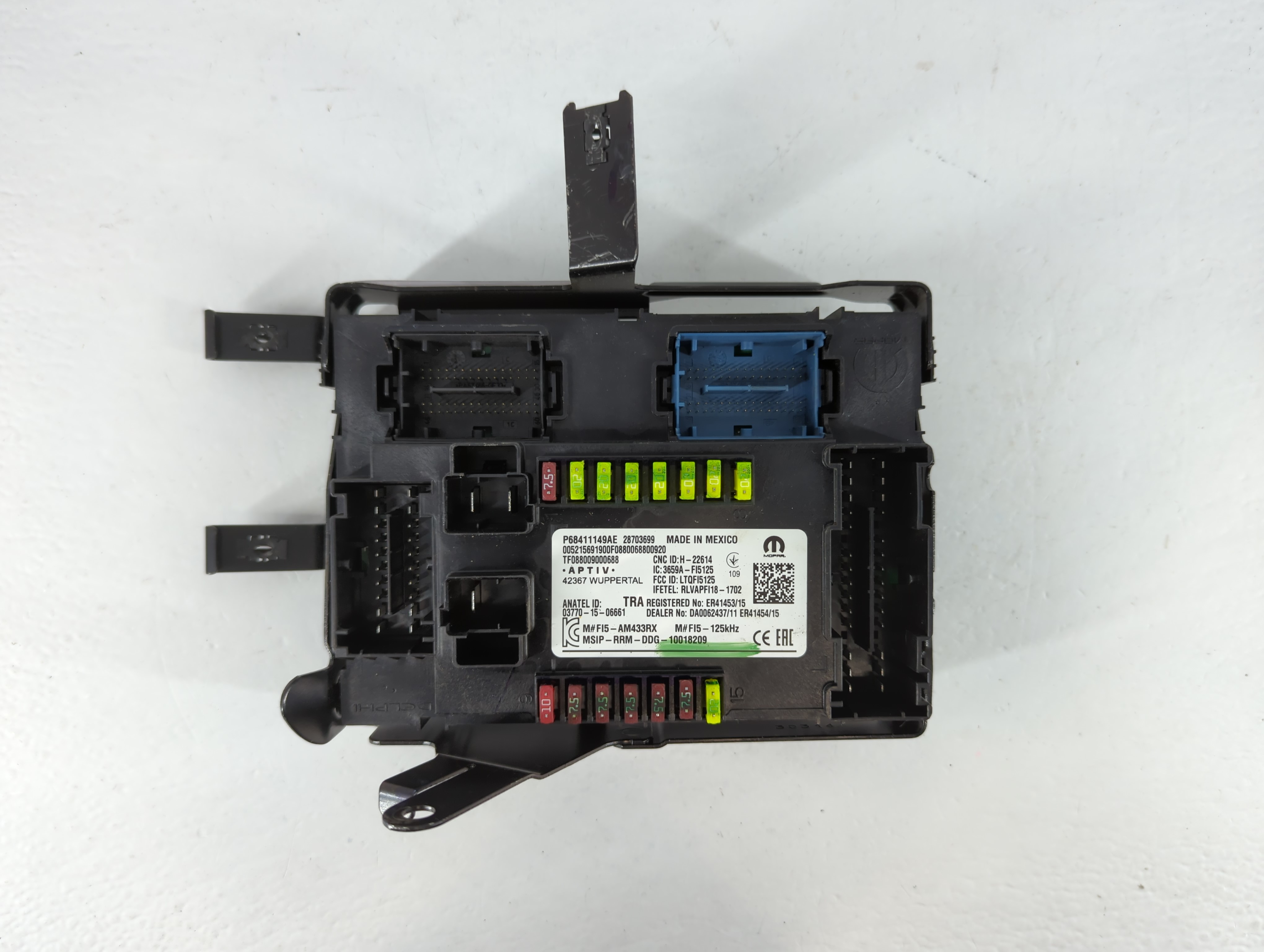 2020 Jeep Compass Body Control Module Bcm Inner Cabin Fuse Box 776120 - Oemusedautoparts1.com