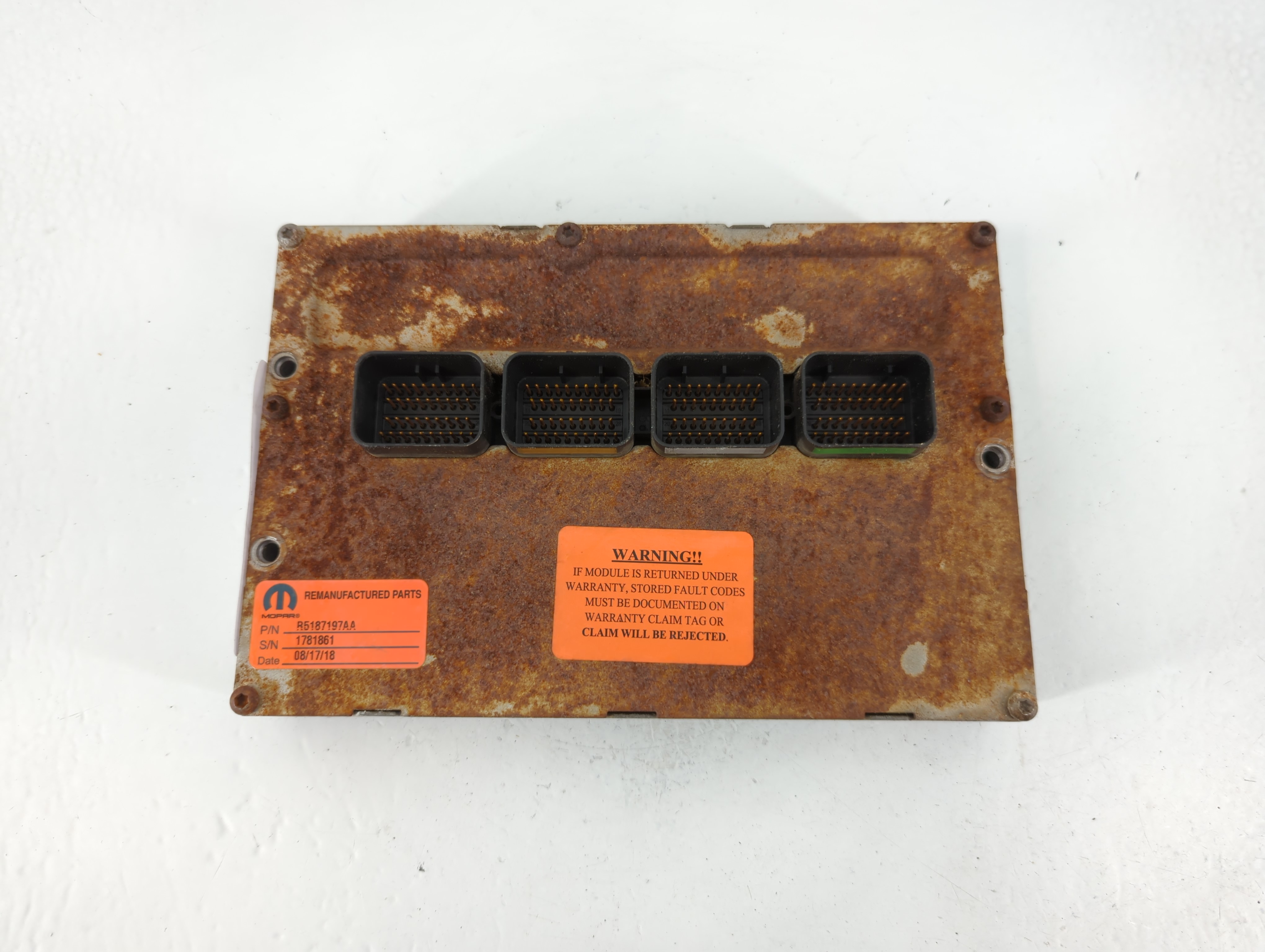 2007 Chrysler Town & Country Engine Control Computer Ecu Pcm Ecm Pcu Oem 776235 - Oemusedautoparts1.com