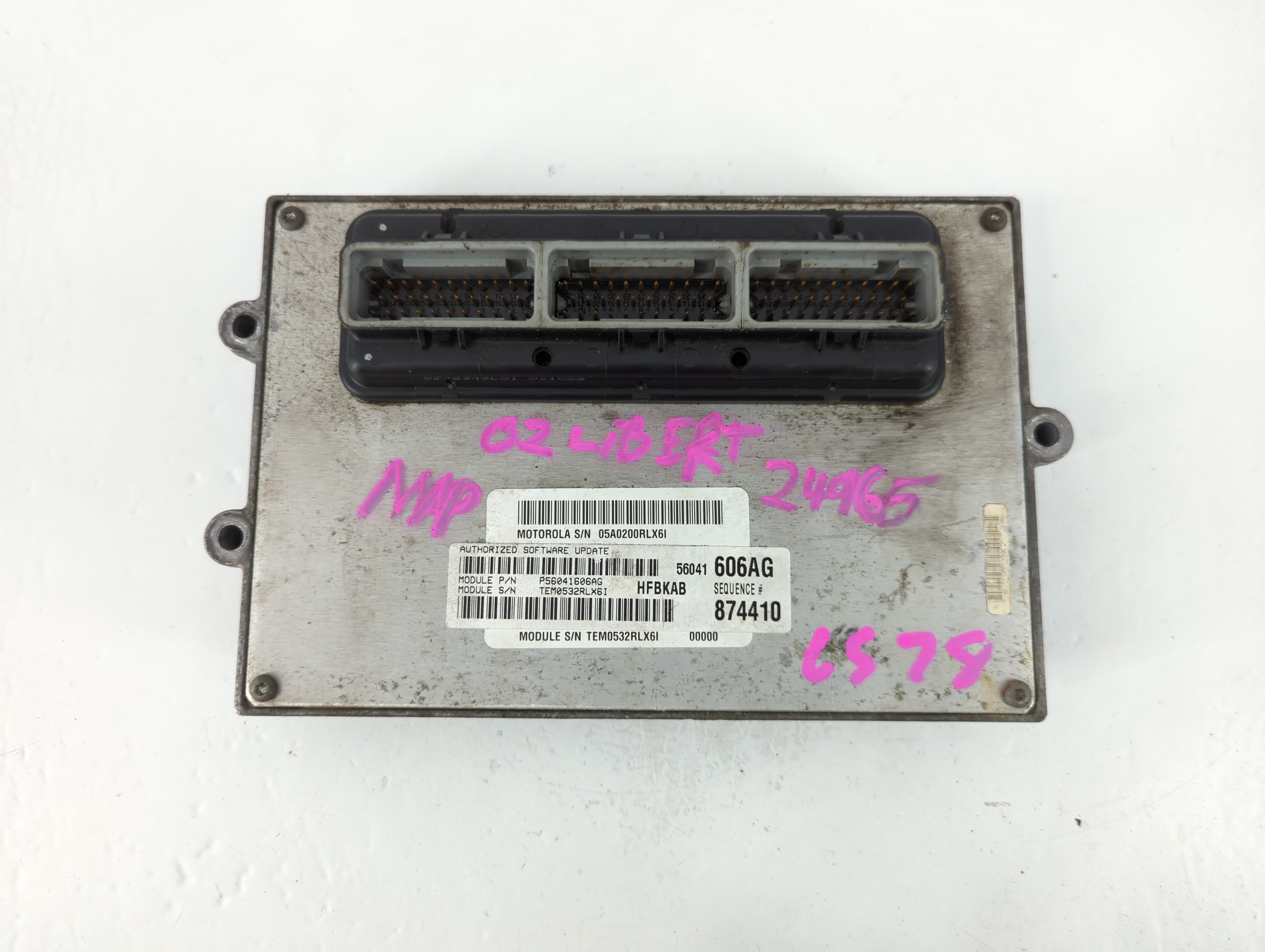 2002-2002 Jeep Liberty Engine Control Computer Ecu Pcm Ecm Pcu Oem 776246 - Oemusedautoparts1.com