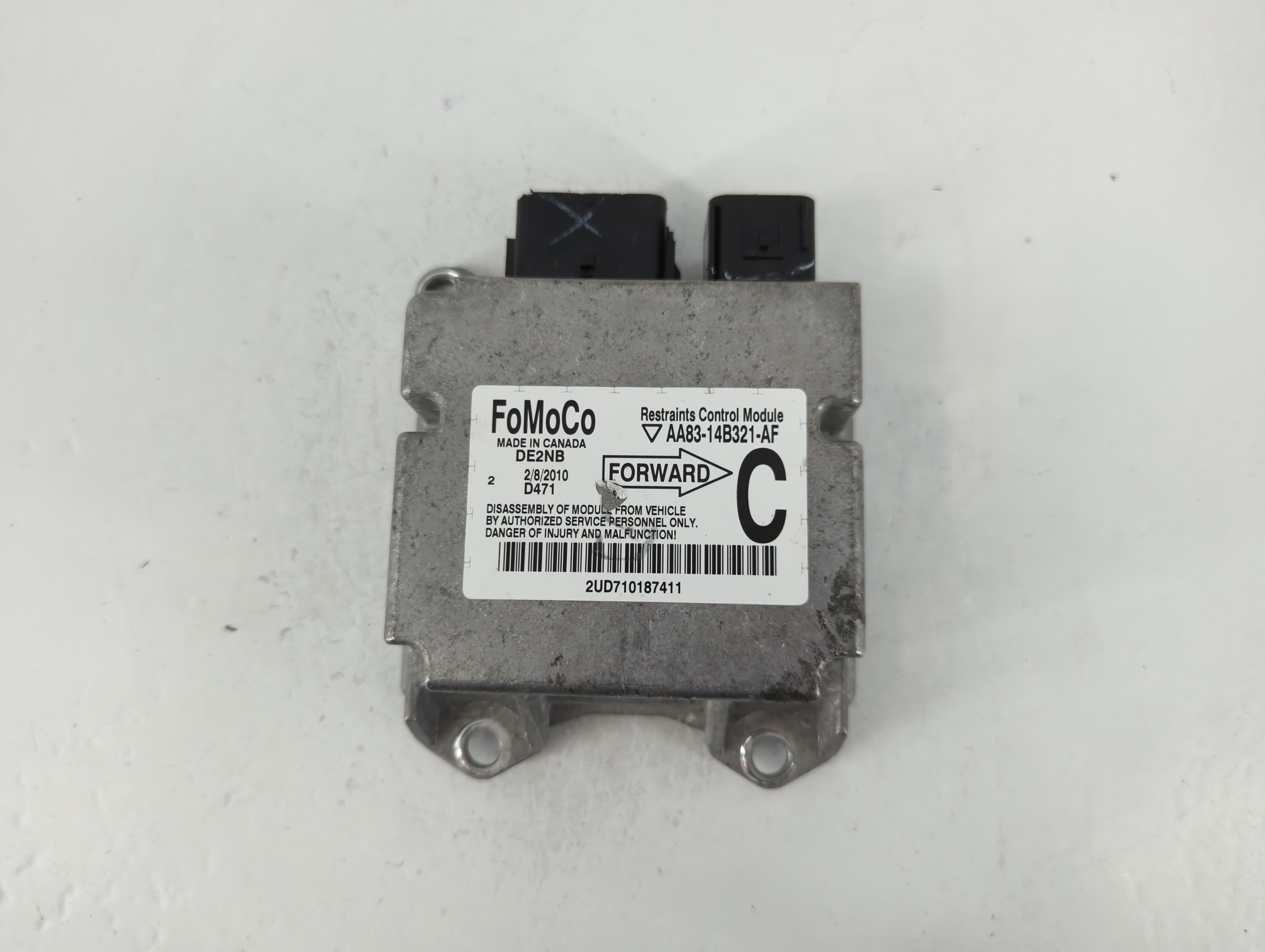 Picture of 2010-2010 Ford Flex Chassis Control Module Ccm Bcm Body Control 776277