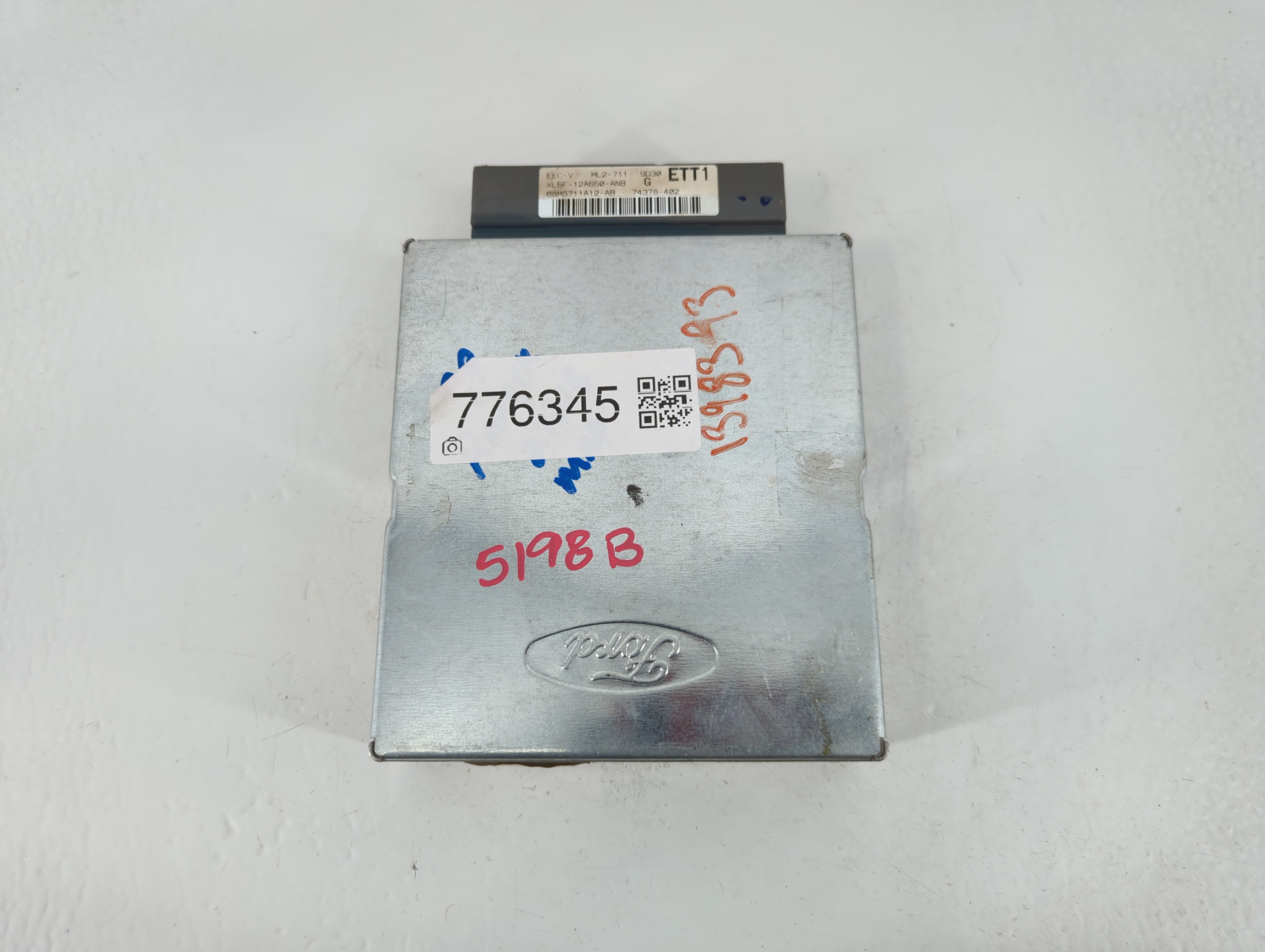 1999-1999 Ford Ranger Engine Control Computer Ecu Pcm Ecm Pcu Oem 776345 - Oemusedautoparts1.com