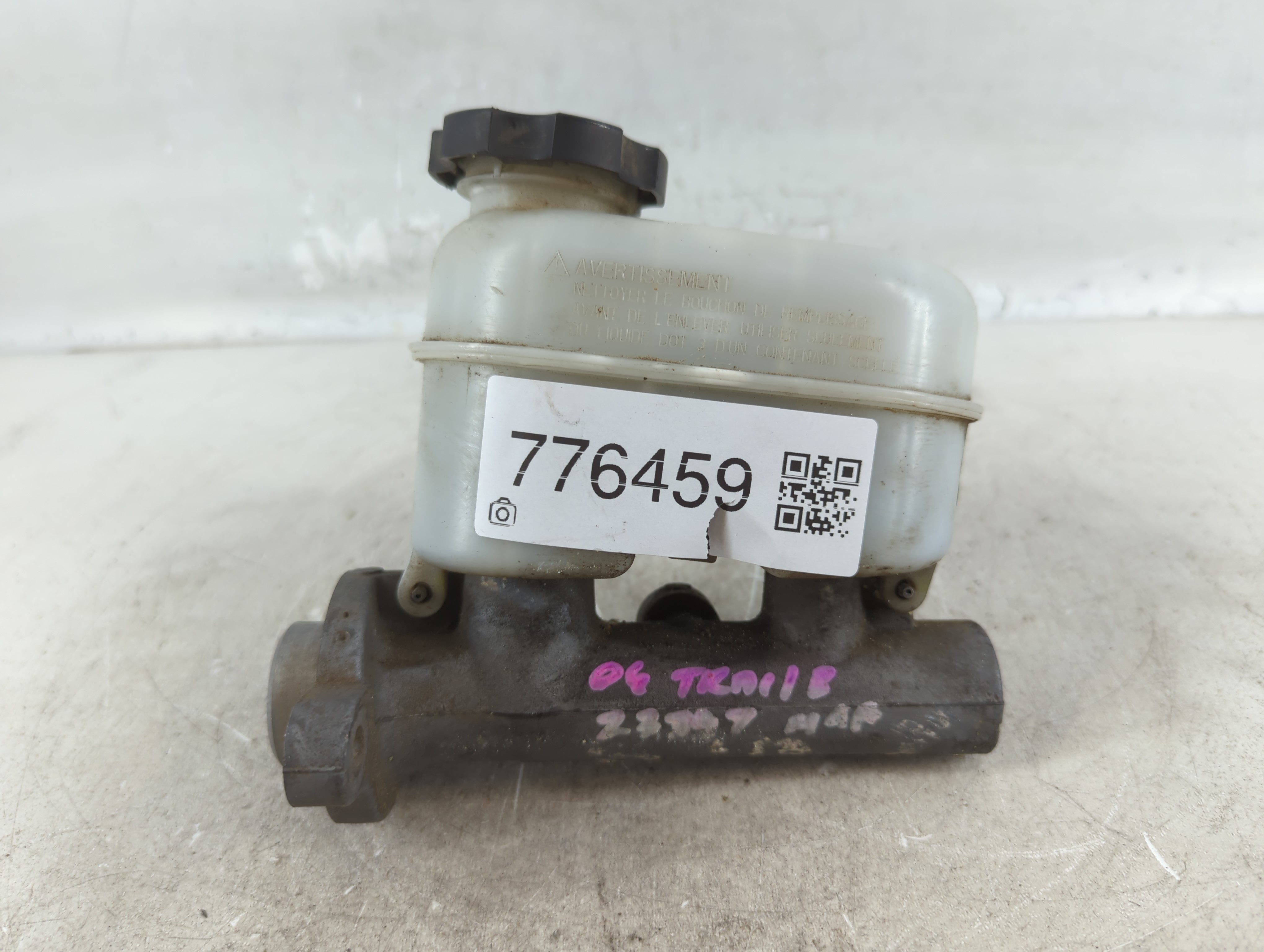 Chevrolet Trail Blazer Brake Master Cylinder 776459 - Oemusedautoparts1.com