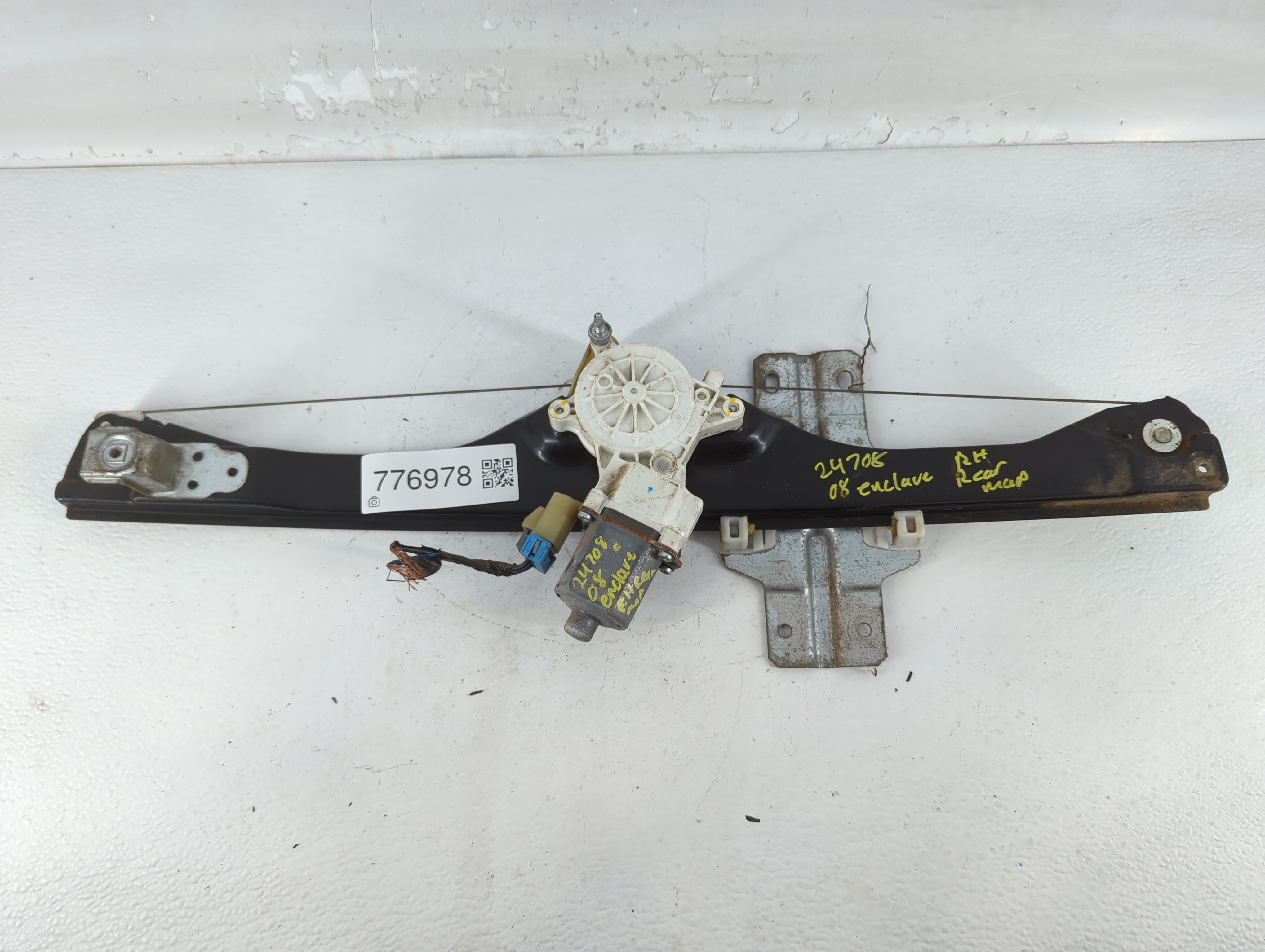 Buick Enclav Window Regulator Right Passenger Rear 776978 - Oemusedautoparts1.com