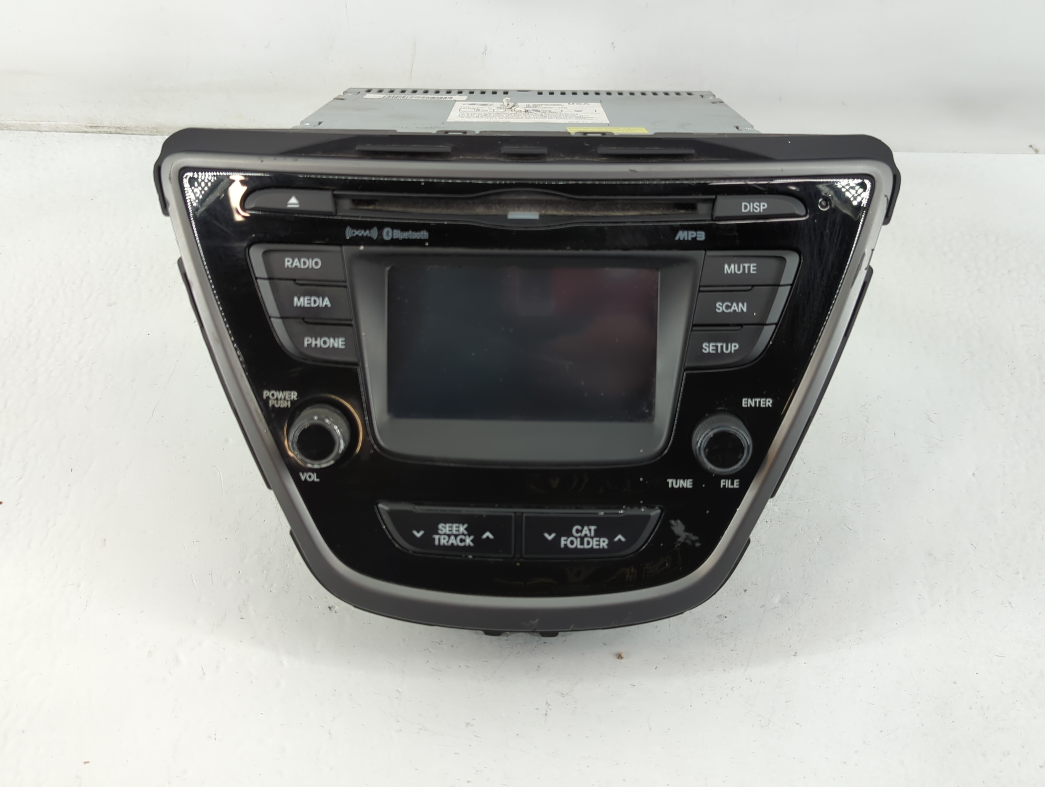 2014-2016 Hyundai Elantra Am Fm Cd Player Radio Receiver 777157 - Oemusedautoparts1.com