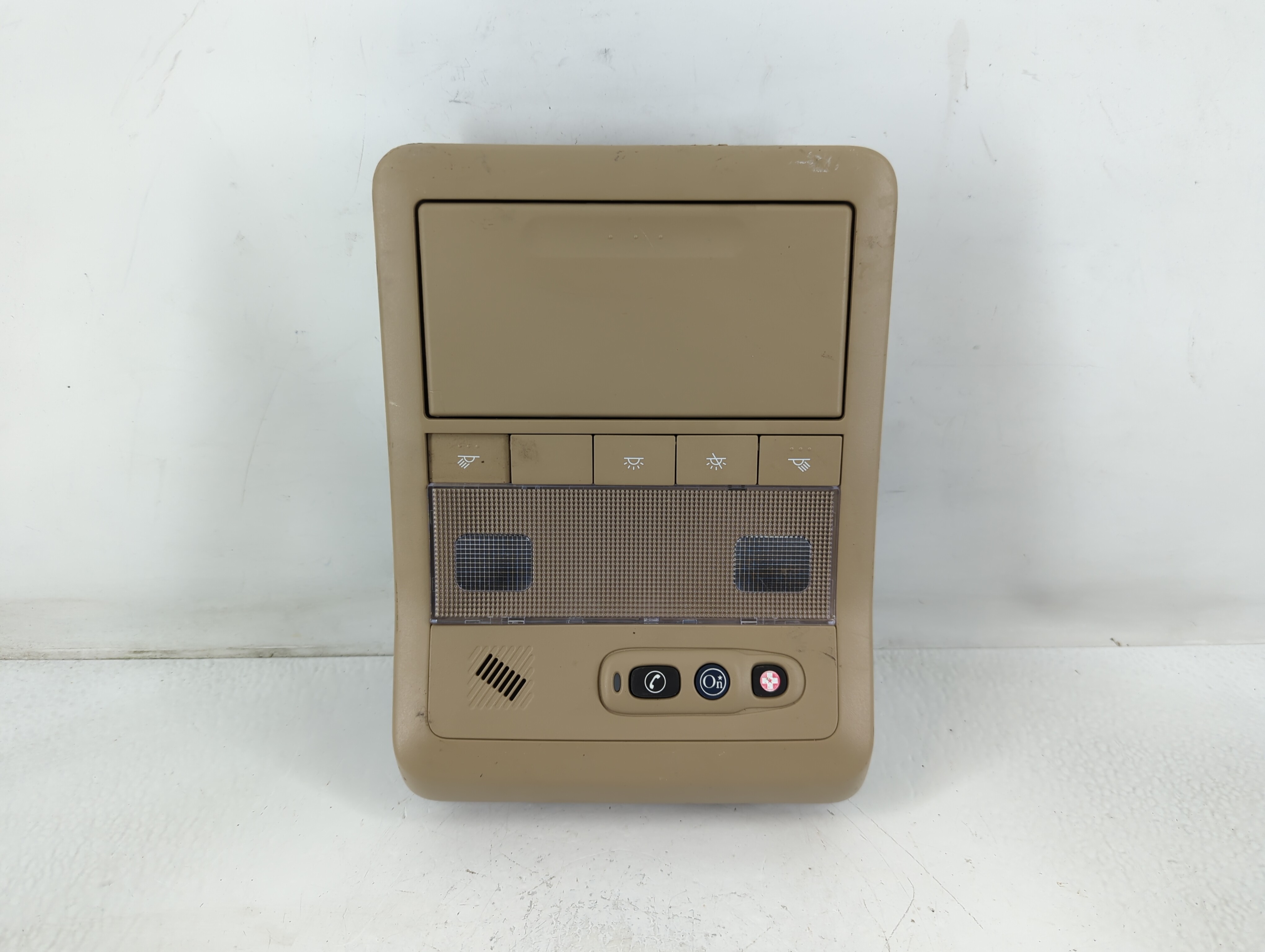 2002 Gmc Chevrolet Overhead Roof Console 777232 - Oemusedautoparts1.com