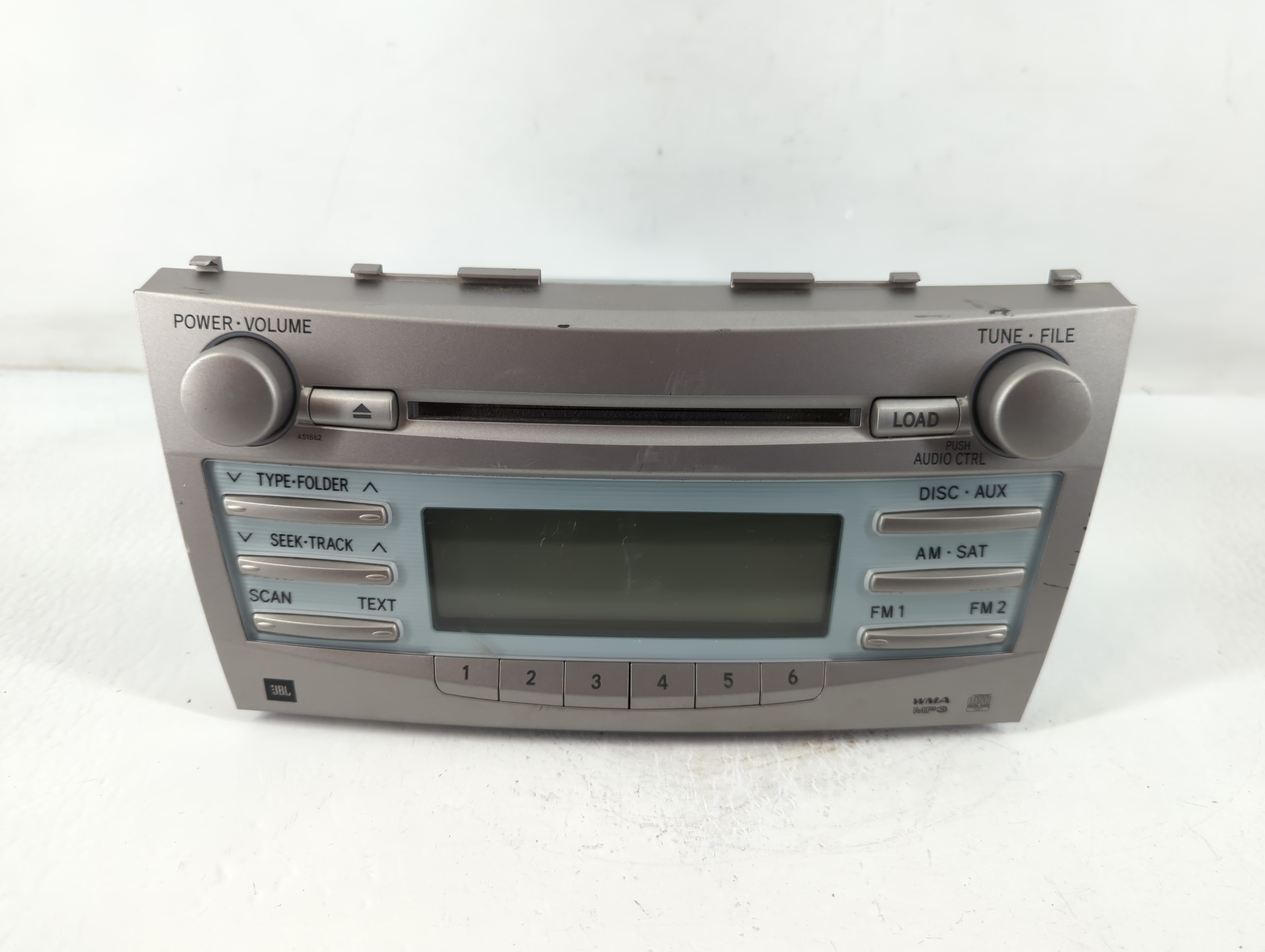 2007-2011 Toyota Camry Am Fm Cd Player Radio Receiver 777297 - Oemusedautoparts1.com