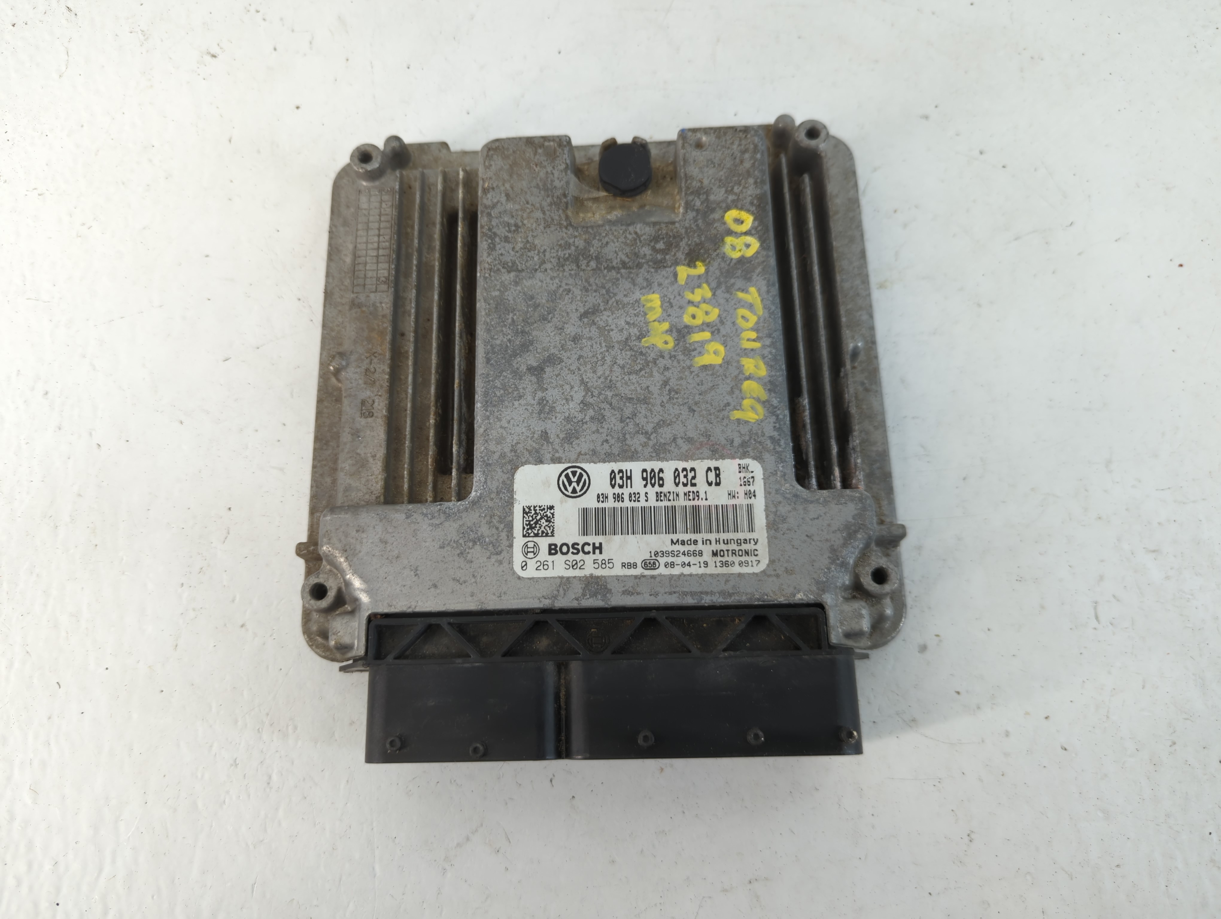 2009-2010 Volkswagen Touareg Engine Control Computer Ecu Pcm Ecm Pcu Oem 777805 - Oemusedautoparts1.com