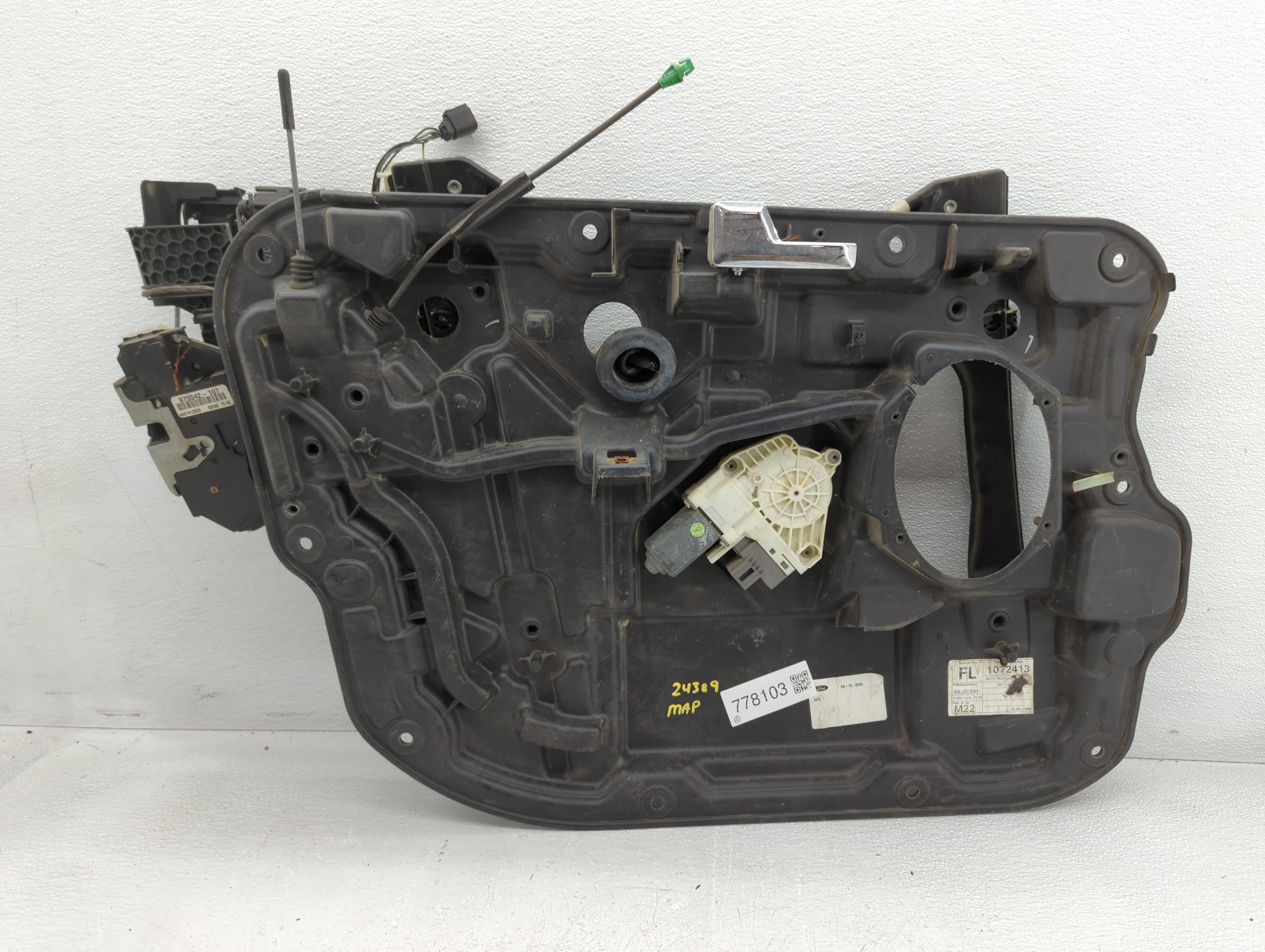 2007-2015 Lincoln Mkx Driver Left Front Window Regulator 778103 - Oemusedautoparts1.com