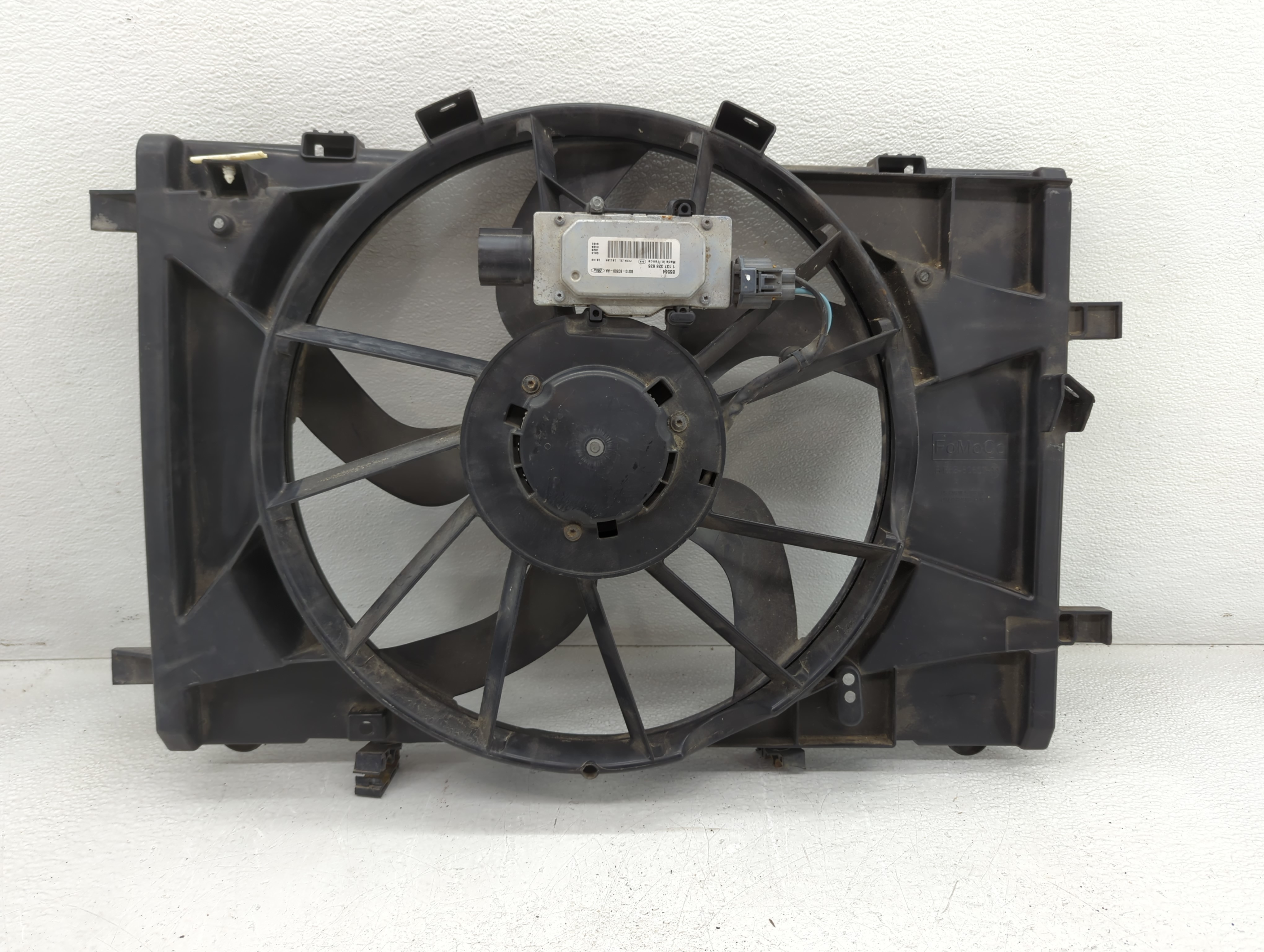 2010-2012 Ford Fusion Left Radiator Fan Motor Assembly 778131 - Oemusedautoparts1.com
