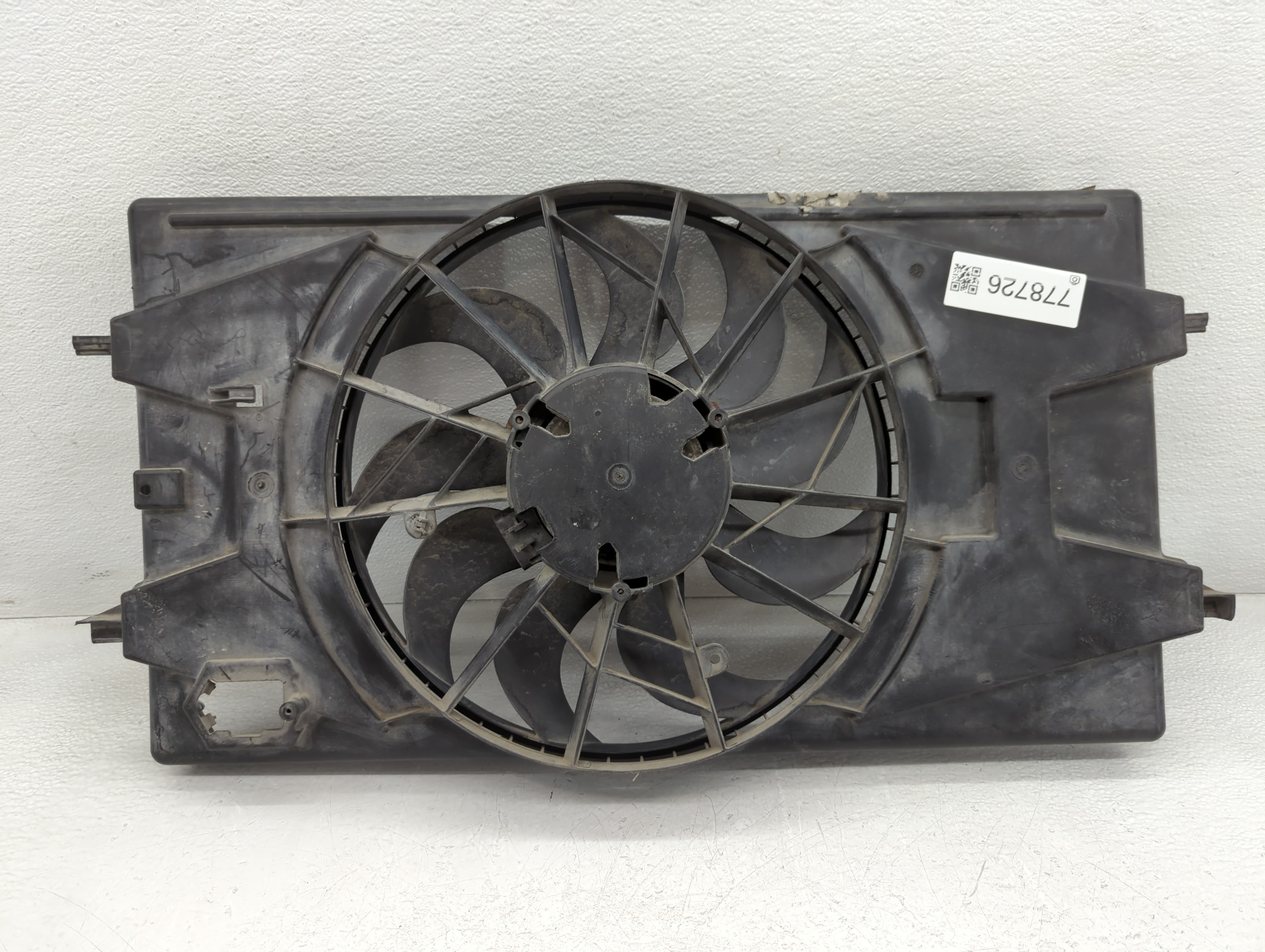 2007-2010 Pontiac G5 Left Radiator Fan Motor Assembly 778726 - Oemusedautoparts1.com