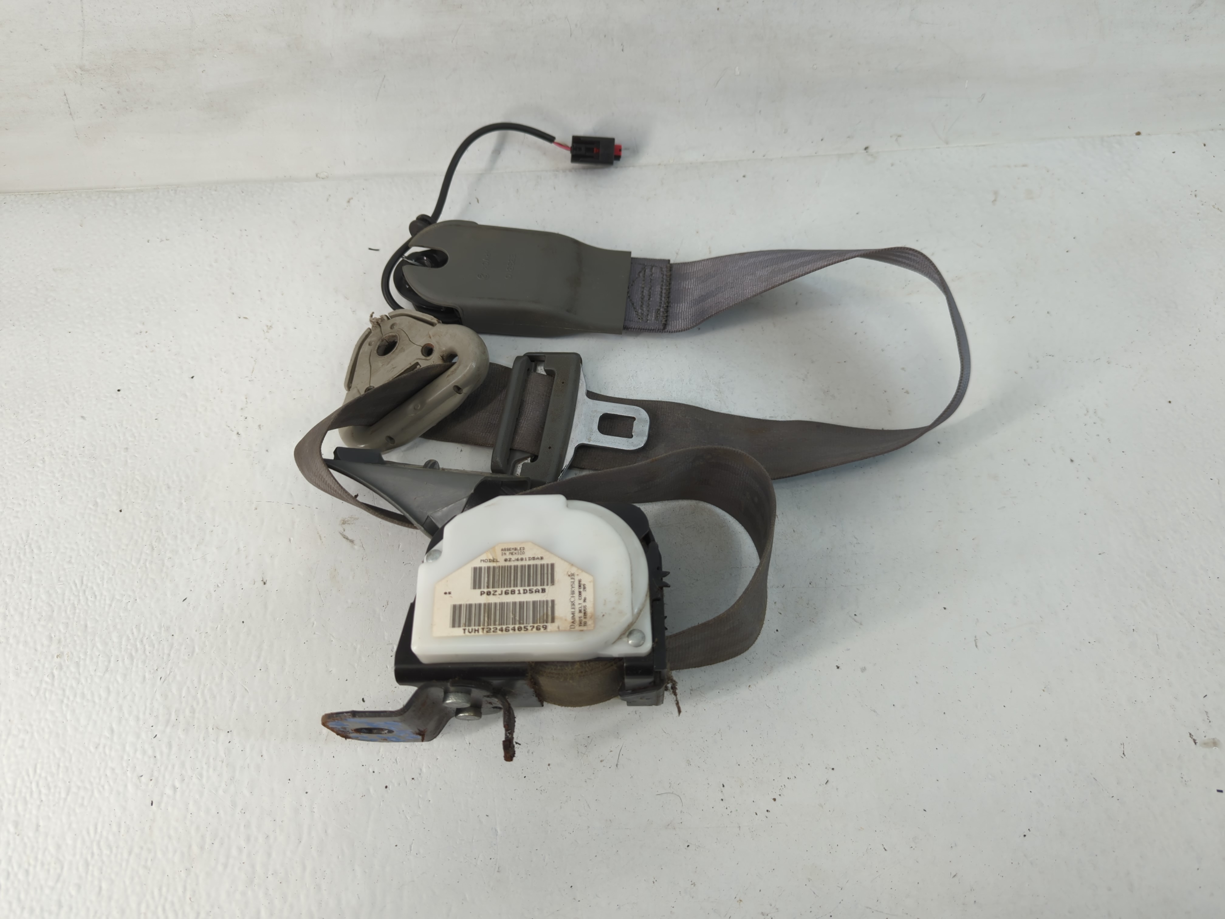 2005-2007 Dodge Caravan Passenger Front Seatbelt Buckle 779589 - Oemusedautoparts1.com