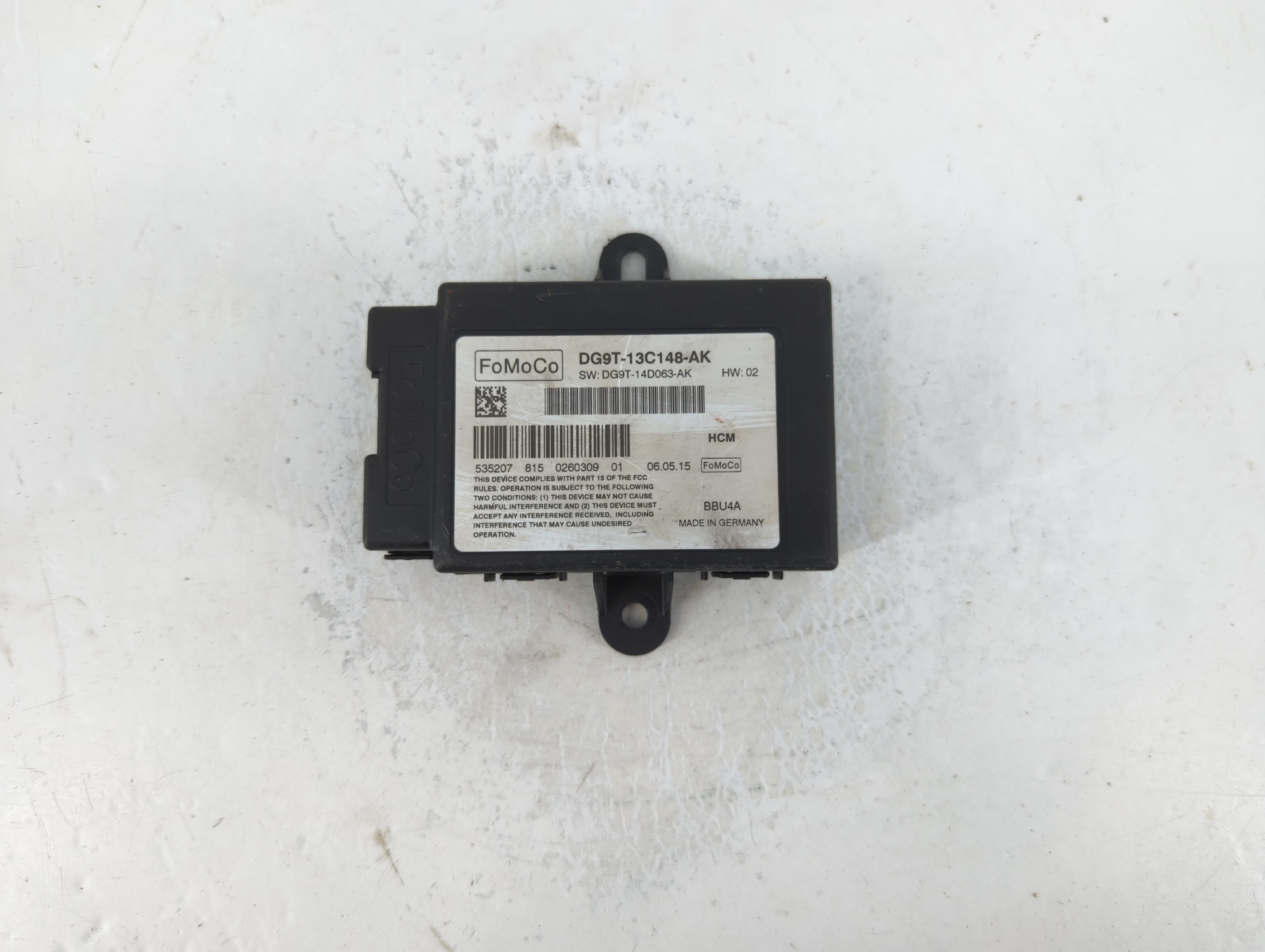 2016 Lincoln Mkz Headlamp Control Module Dg9t-13c148-ak 779810 - Oemusedautoparts1.com