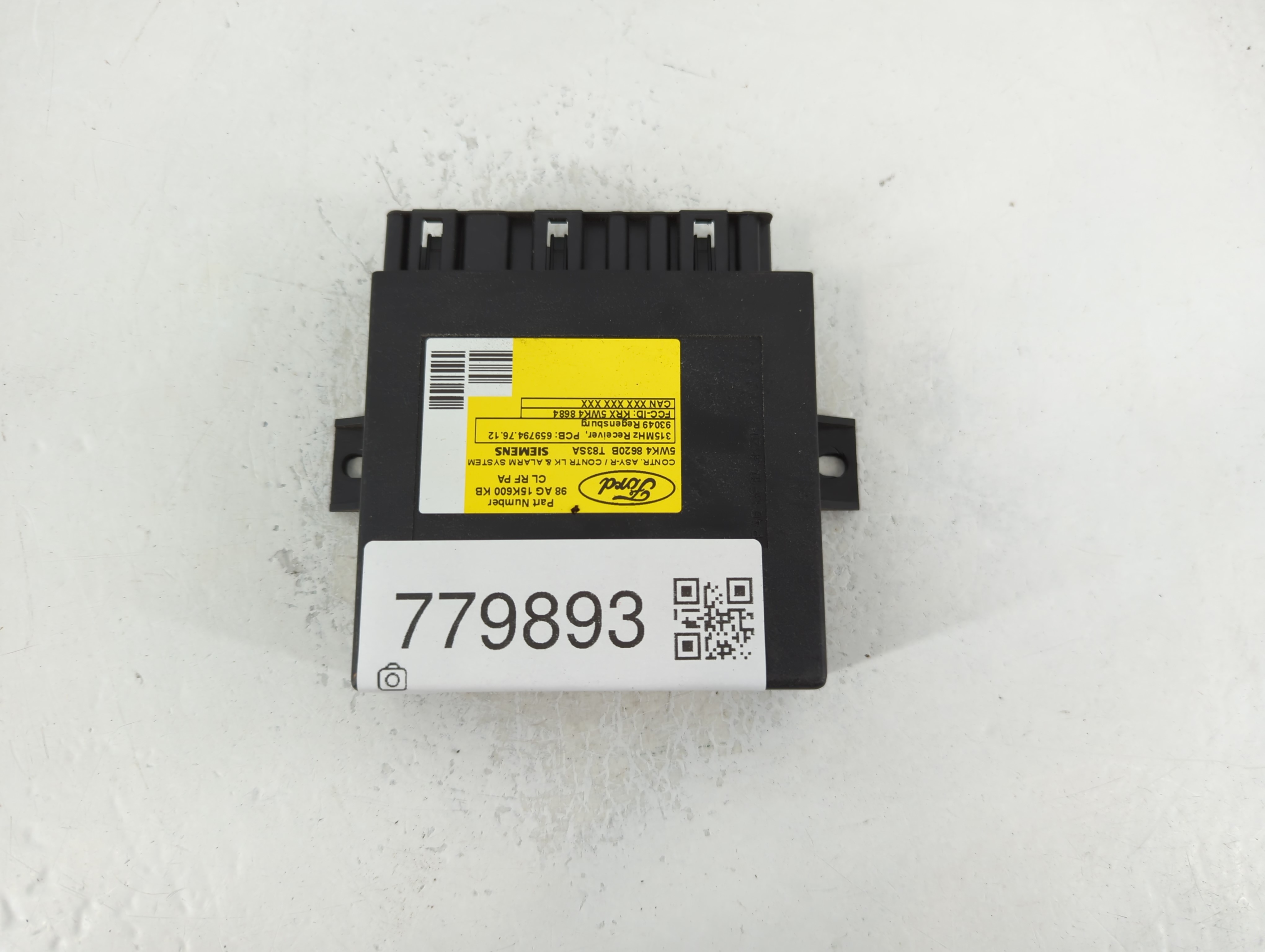 2000-2000 Ford Focus Body Control Module Bcm Inner Cabin Fuse Box 779893 - Oemusedautoparts1.com