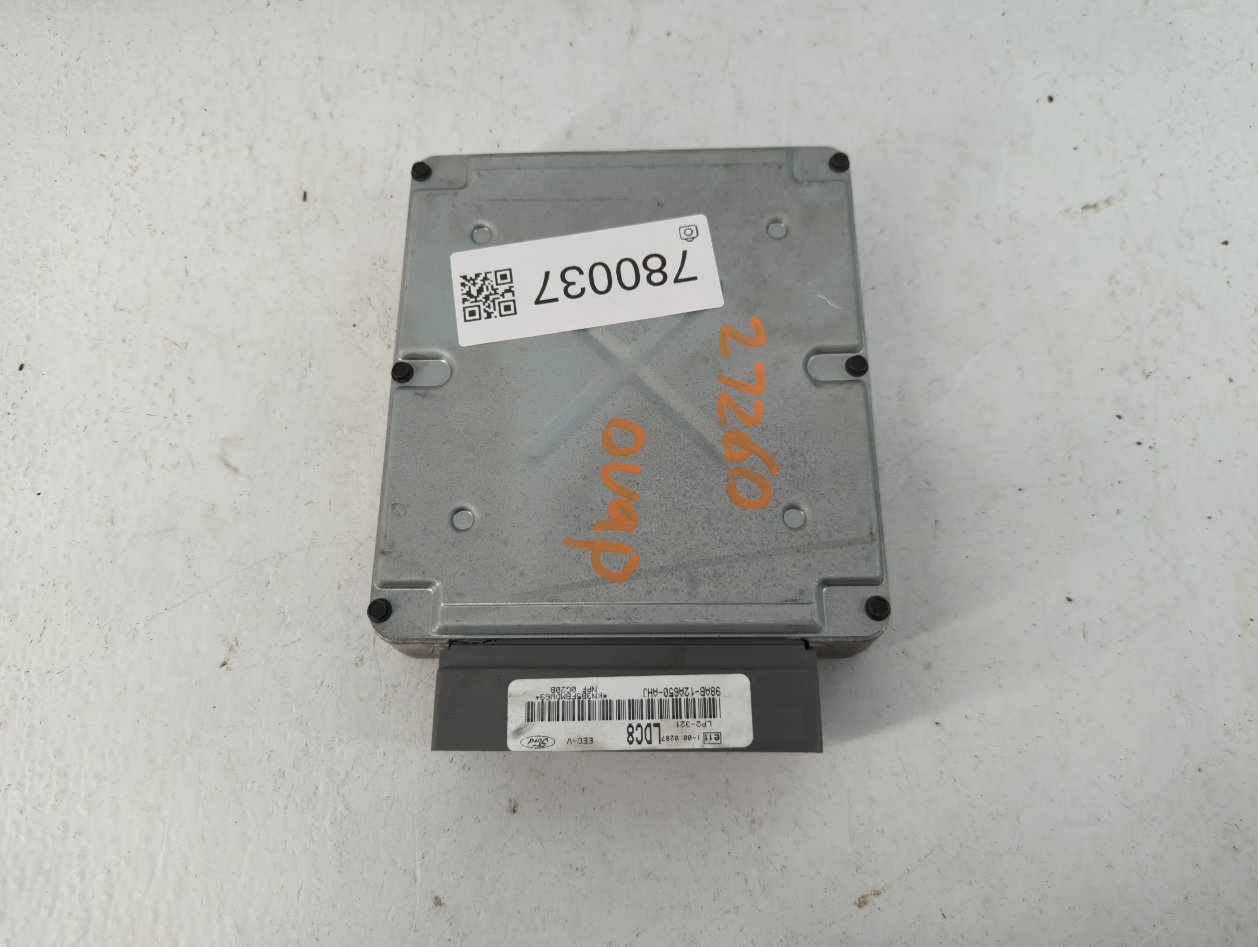 2000-2000 Ford Focus Engine Control Computer Ecu Pcm Ecm Pcu Oem 780037 - Oemusedautoparts1.com