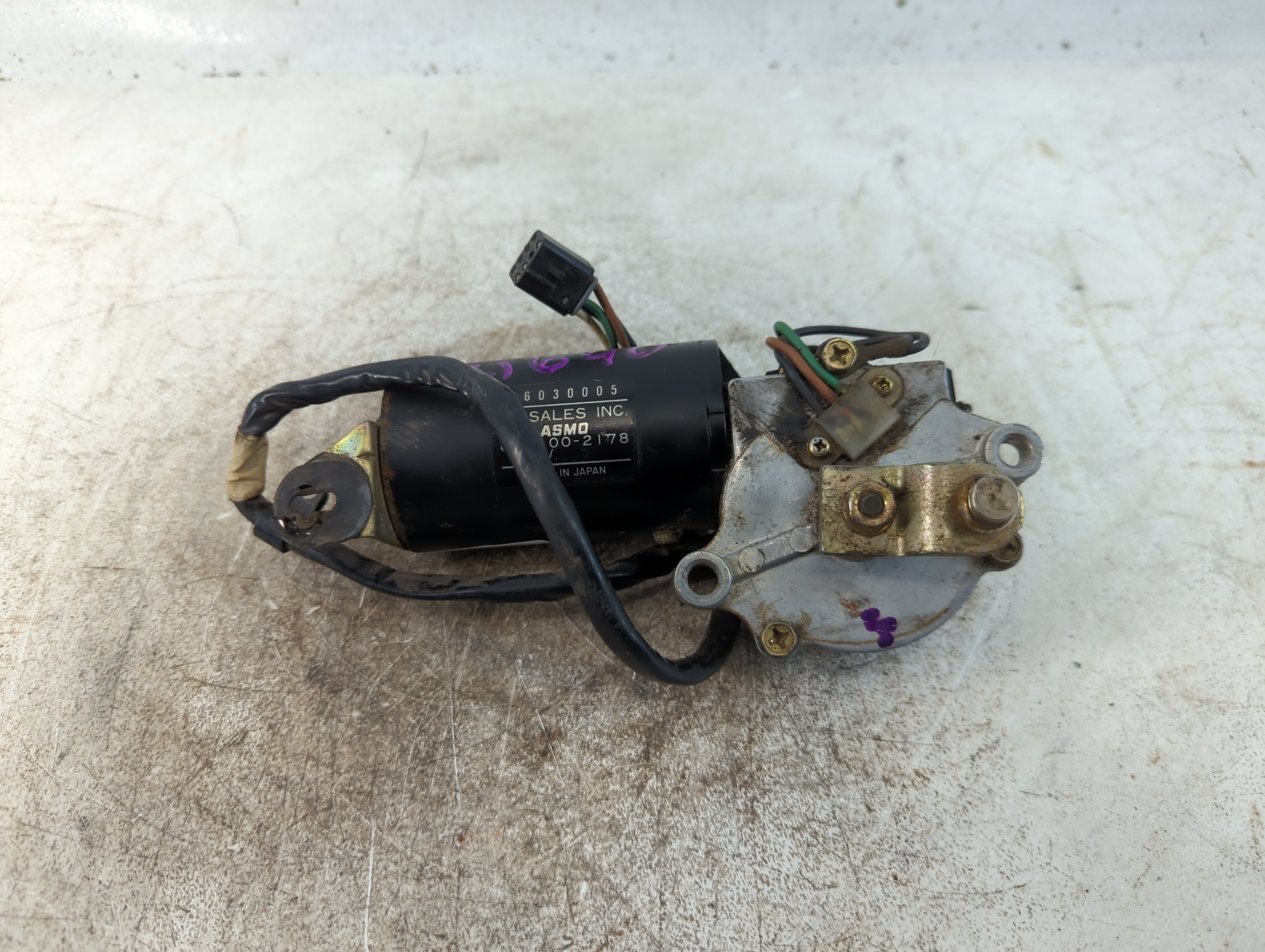 Picture of 1987-1995 Jeep Wrangler Front Windshield Wiper Motor 780091