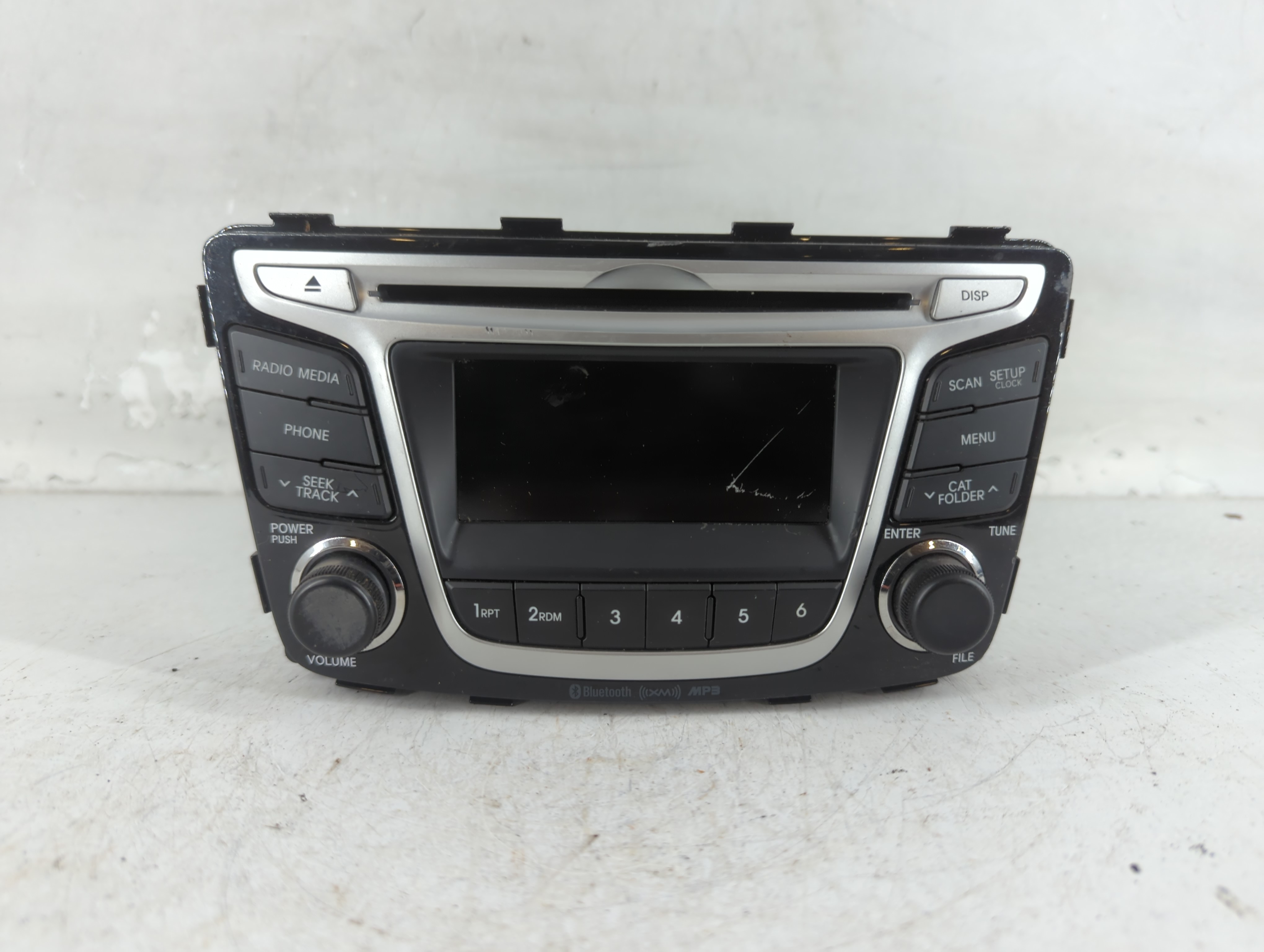 2012-2014 Hyundai Accent Am Fm Cd Player Radio Receiver 780223 - Oemusedautoparts1.com