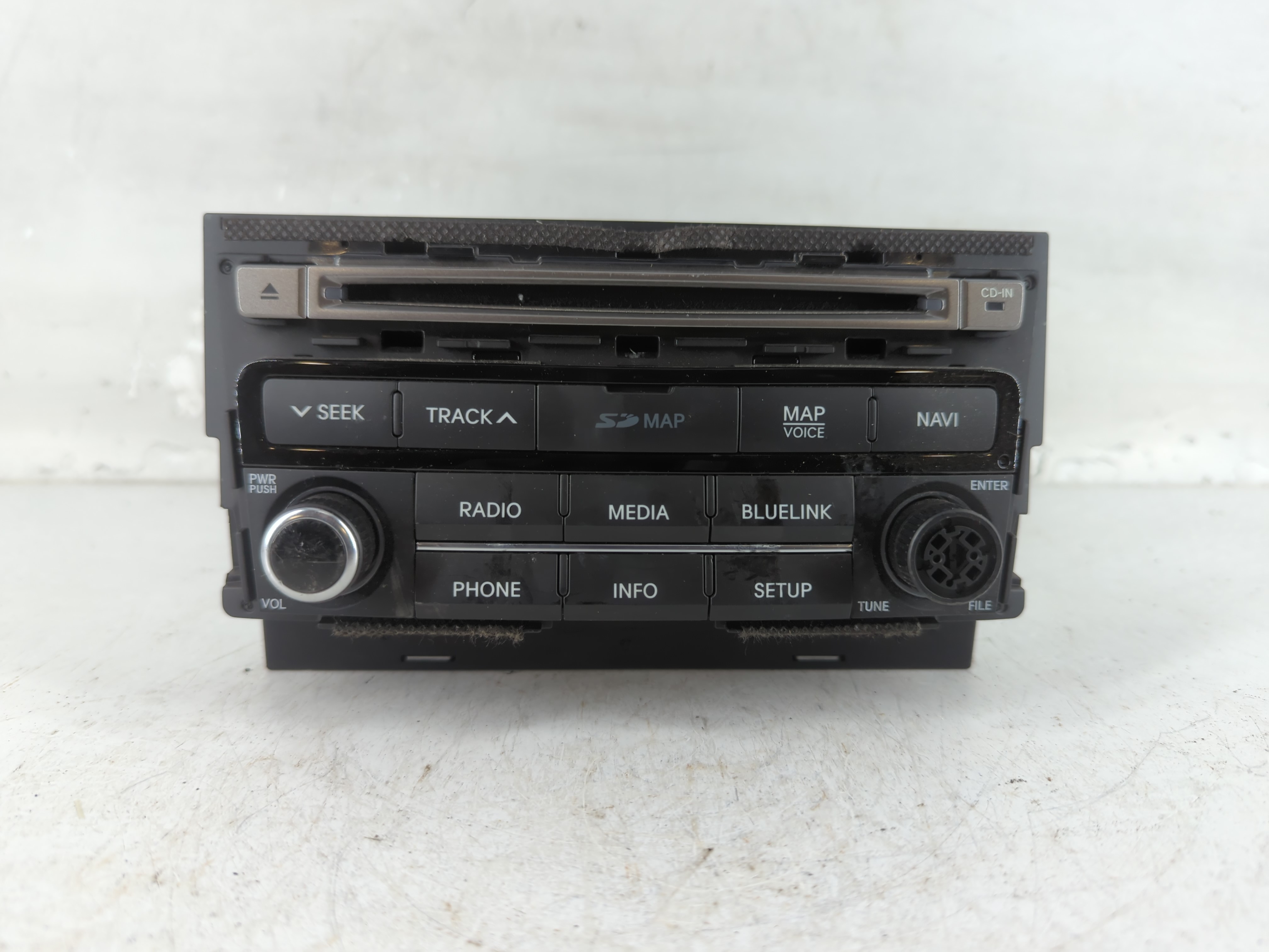 2015-2017 Hyundai Azera Am Fm Cd Player Radio Receiver 780224 - Oemusedautoparts1.com