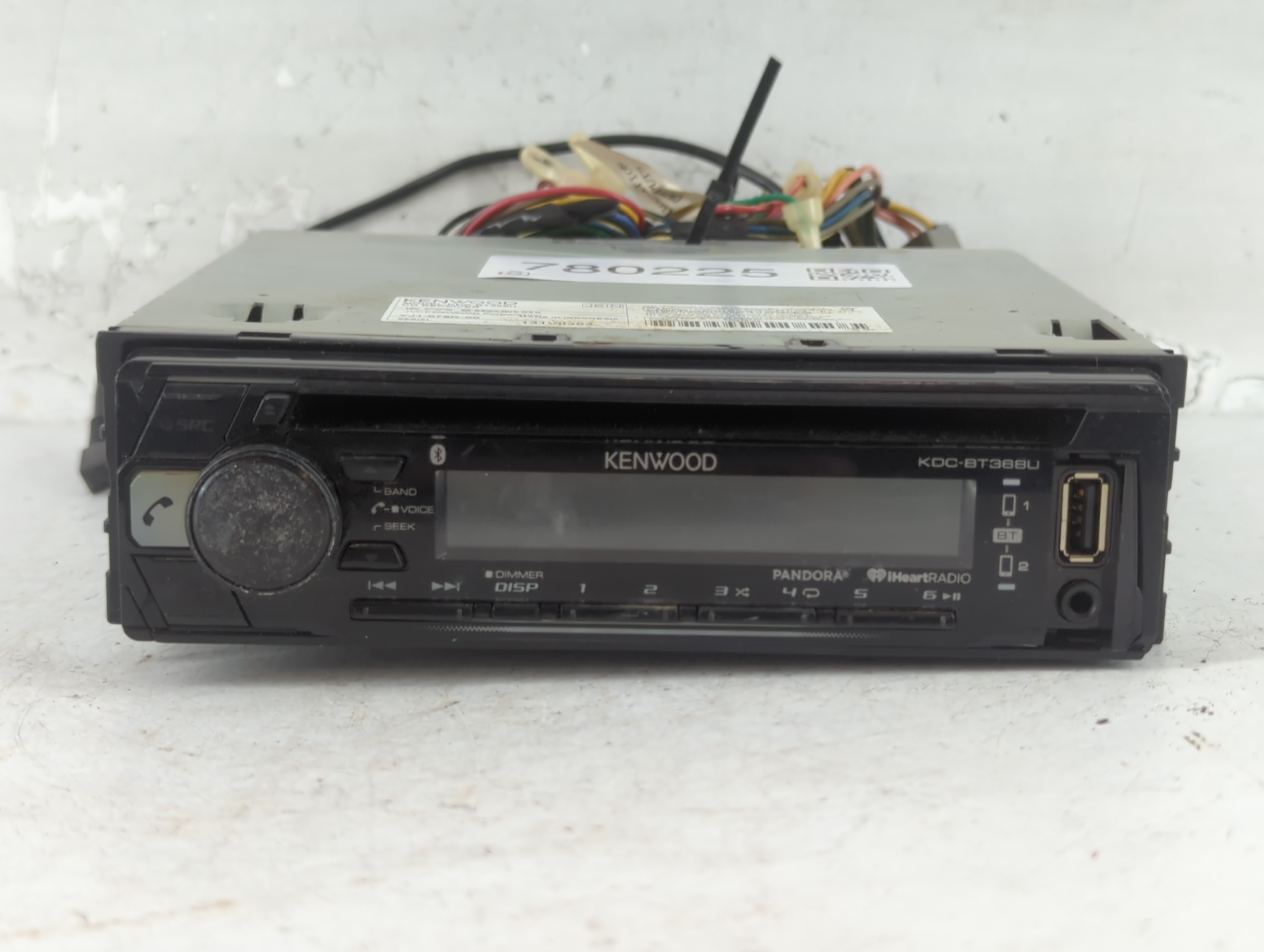 2013-2014 Chrysler 200 Am Fm Cd Player Radio Receiver 780225 - Oemusedautoparts1.com