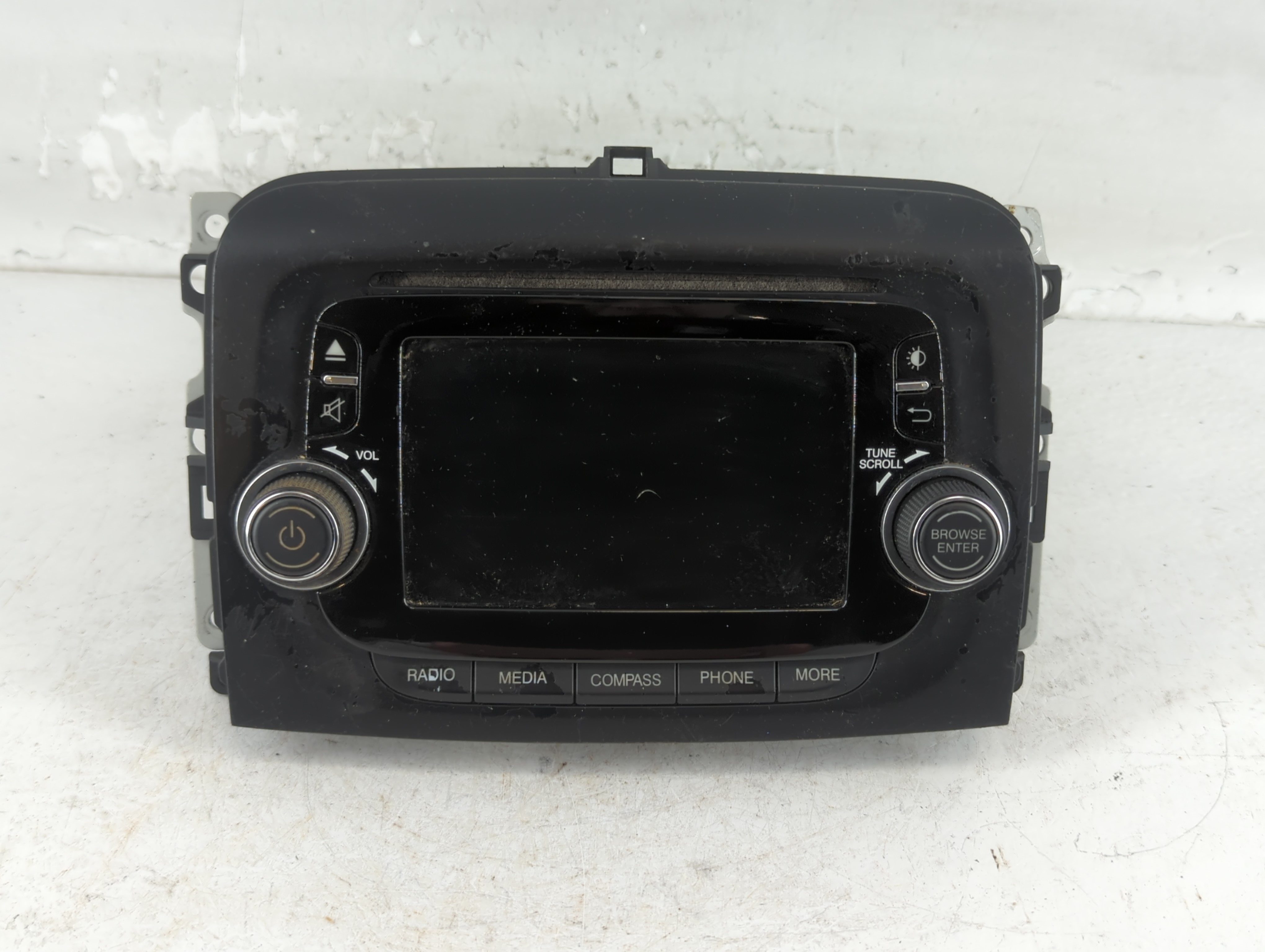 2014 Fiat 500 Am Fm Cd Player Radio Receiver 780252 - Oemusedautoparts1.com