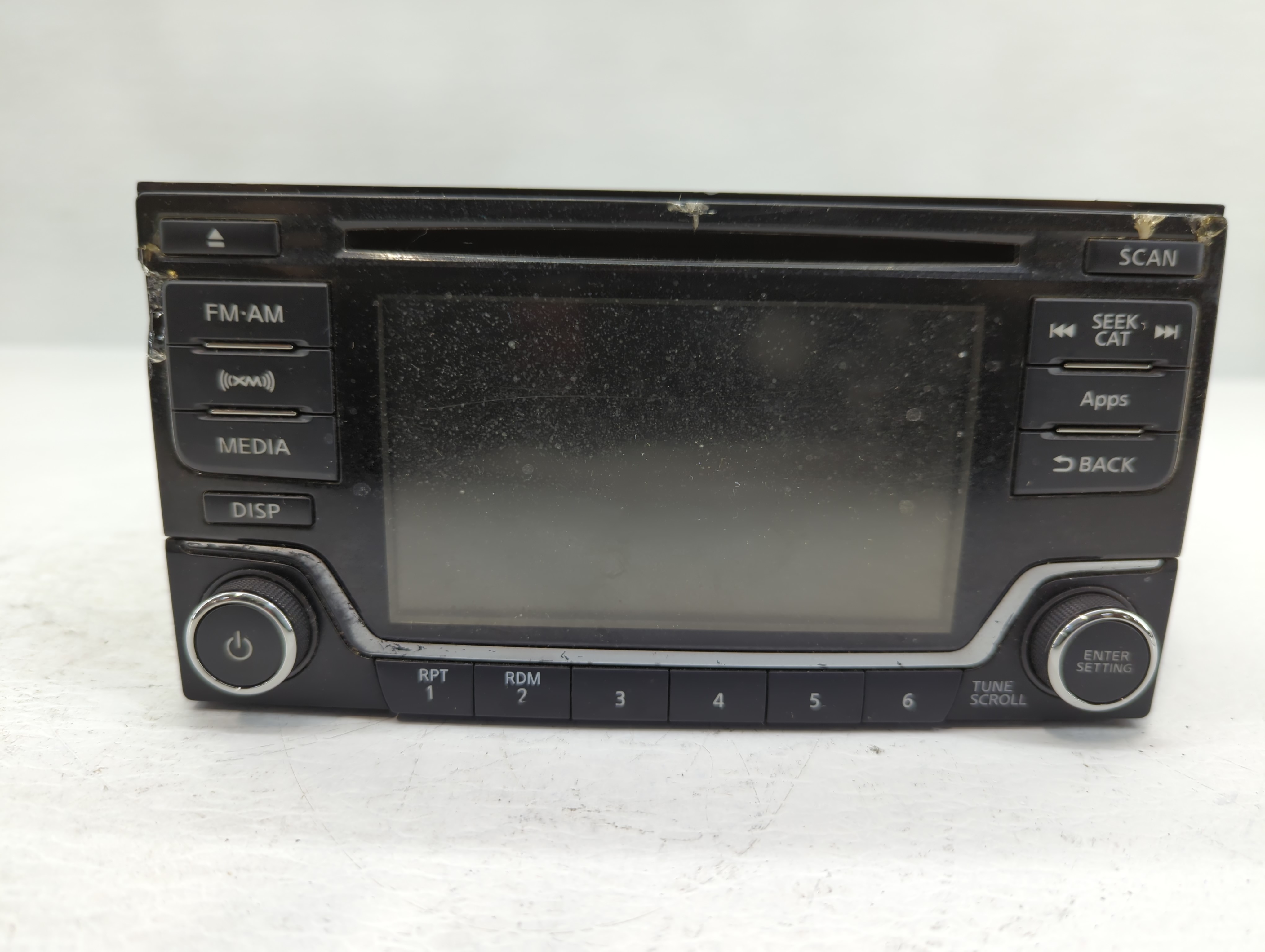 2015-2015 Nissan Sentra Am Fm Cd Player Radio Receiver 780293 - Oemusedautoparts1.com