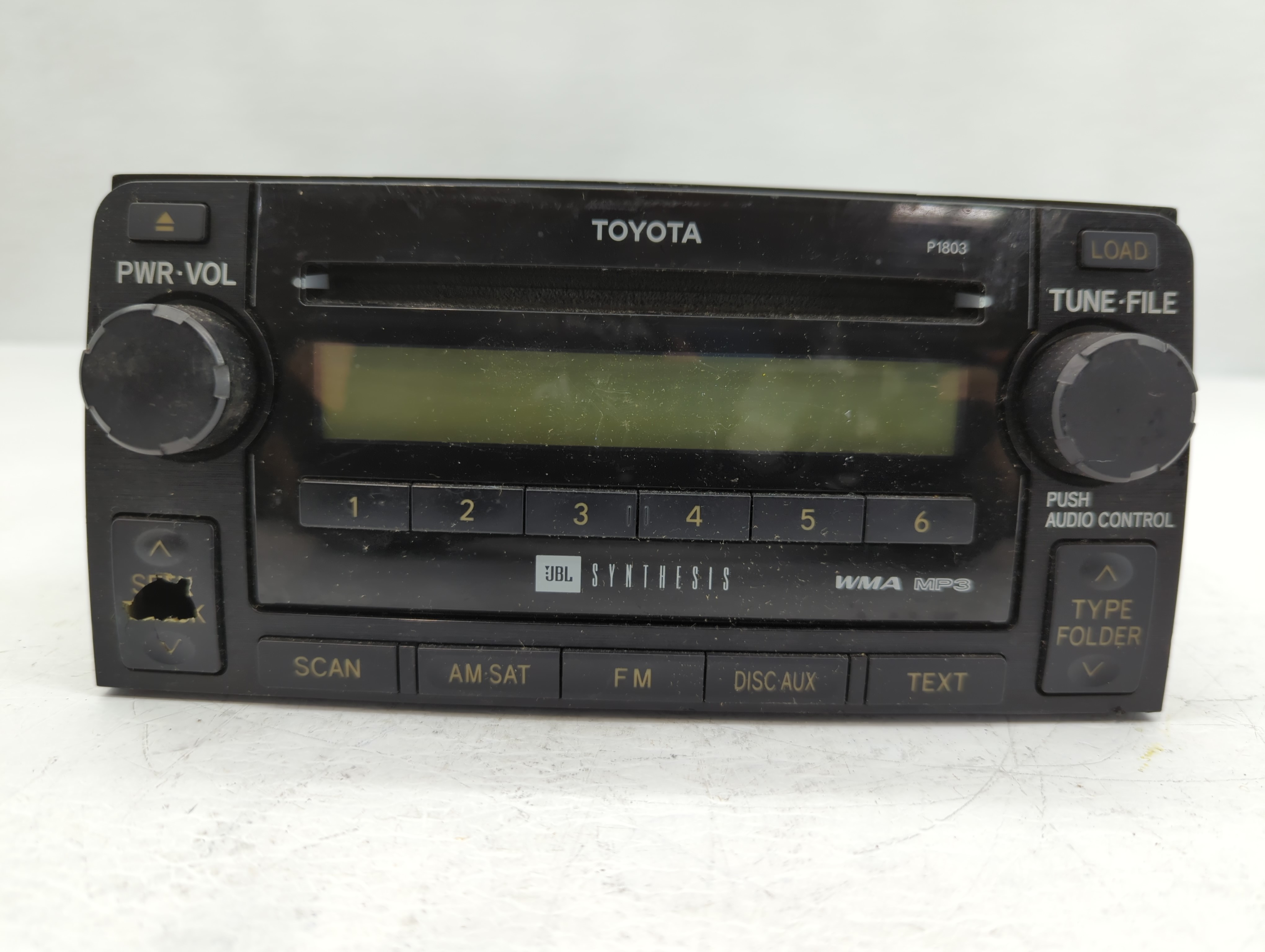 2006-2009 Toyota 4runner Am Fm Cd Player Radio Receiver 780301 - Oemusedautoparts1.com