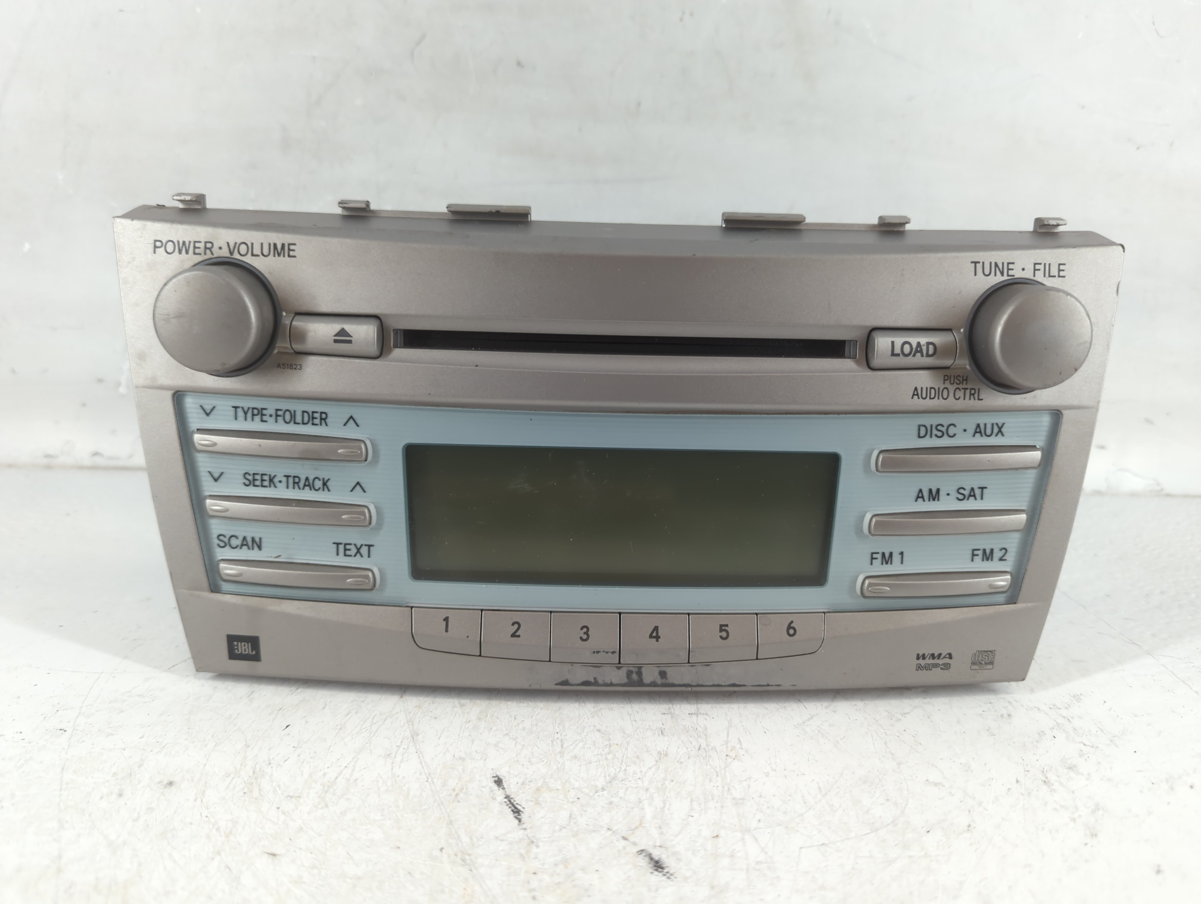 2007-2009 Toyota Camry Am Fm Cd Player Radio Receiver 780316 - Oemusedautoparts1.com