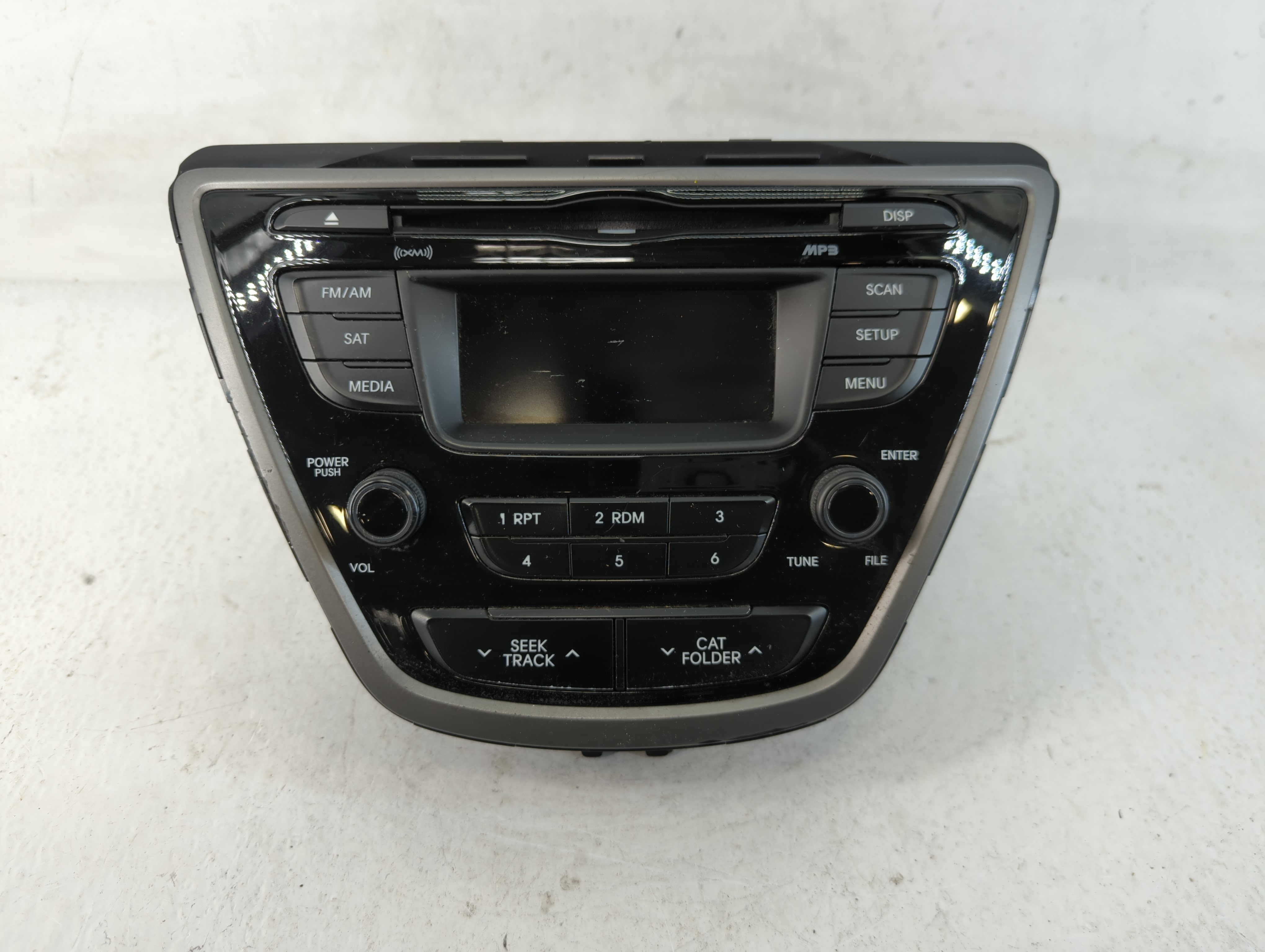 2014-2016 Hyundai Elantra Am Fm Cd Player Radio Receiver 780456 - Oemusedautoparts1.com