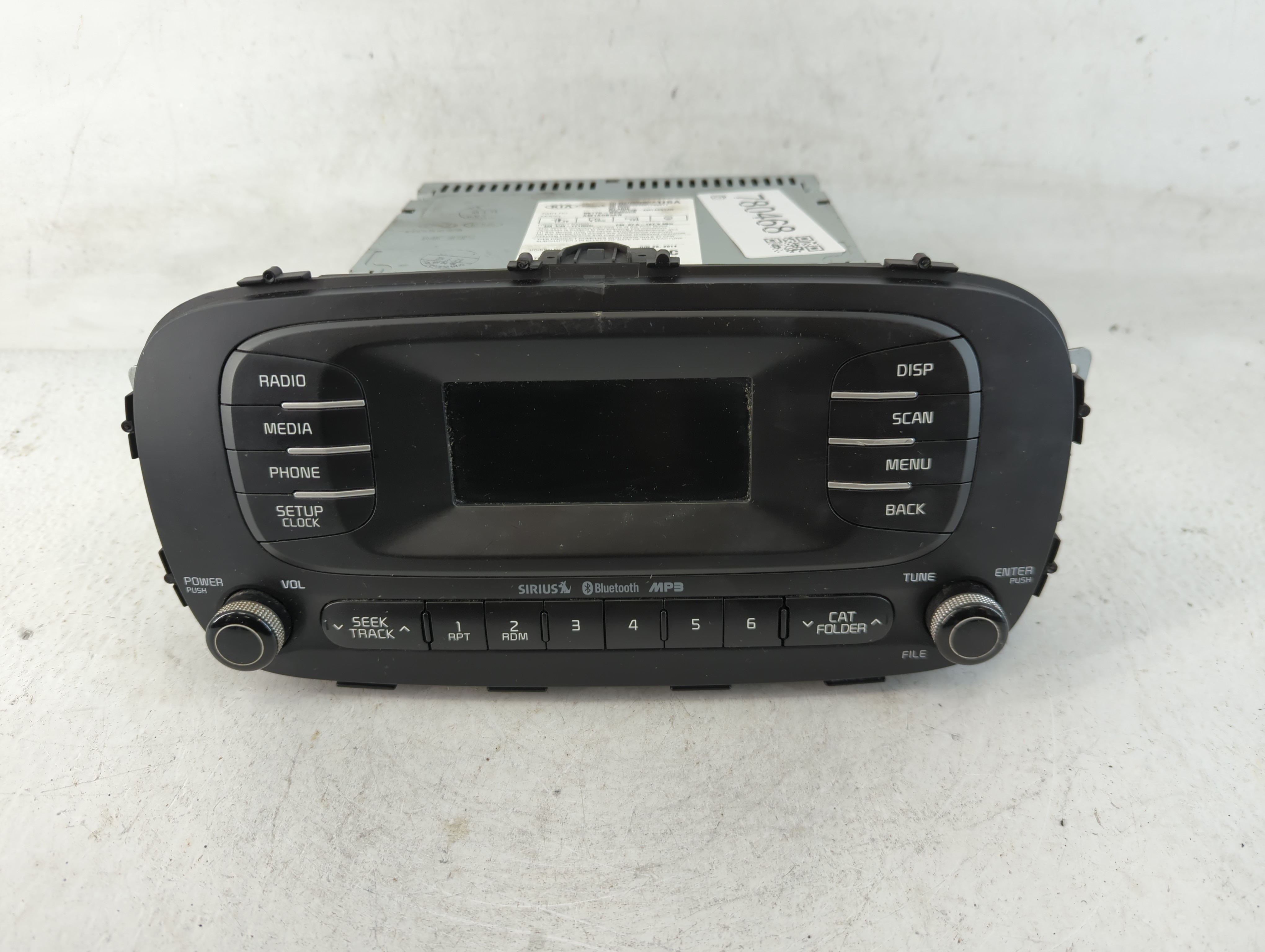 2014-2016 Kia Soul Am Fm Cd Player Radio Receiver 780468 - Oemusedautoparts1.com