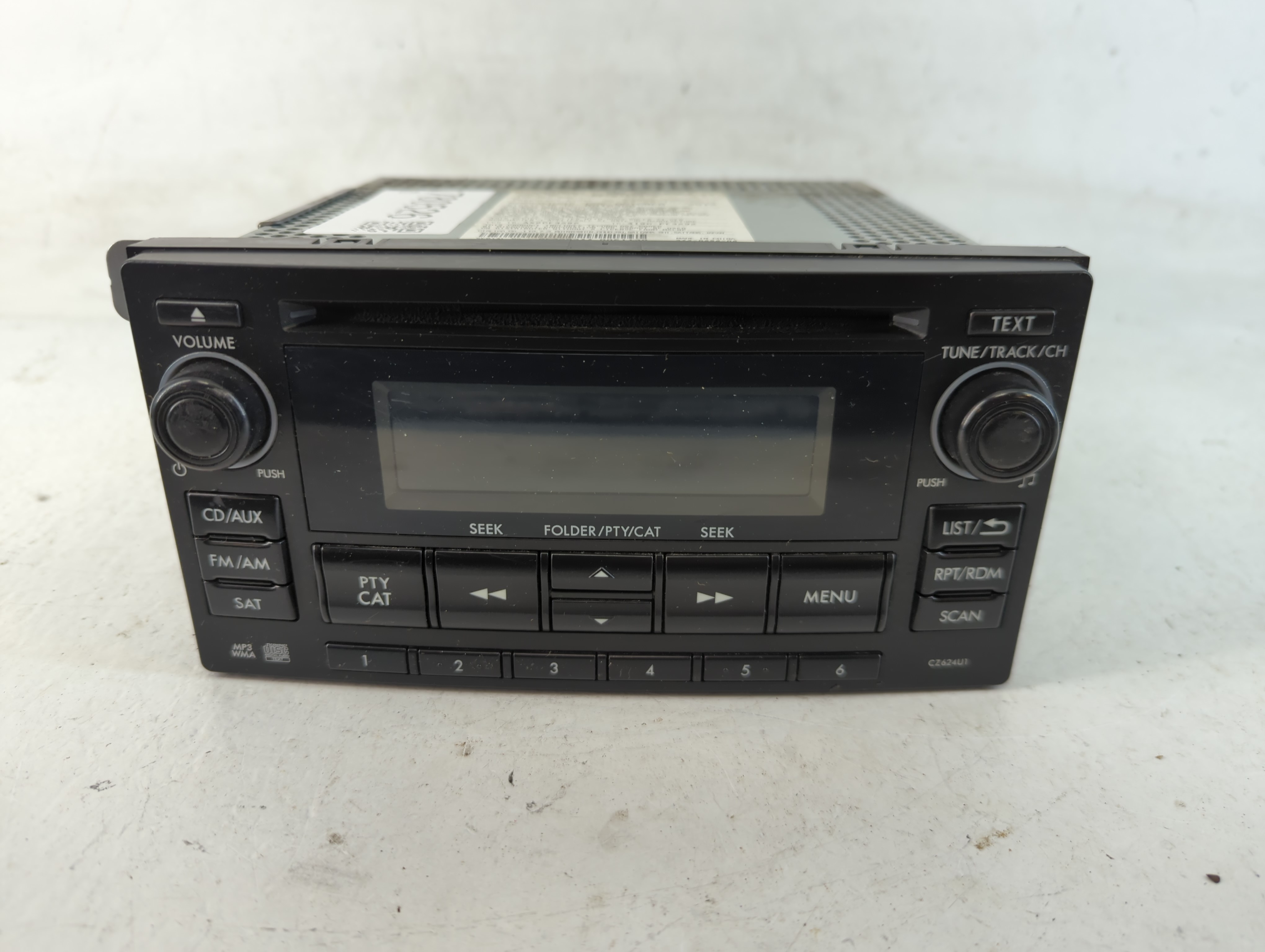 2011-2014 Subaru Impreza Am Fm Cd Player Radio Receiver 780526 - Oemusedautoparts1.com
