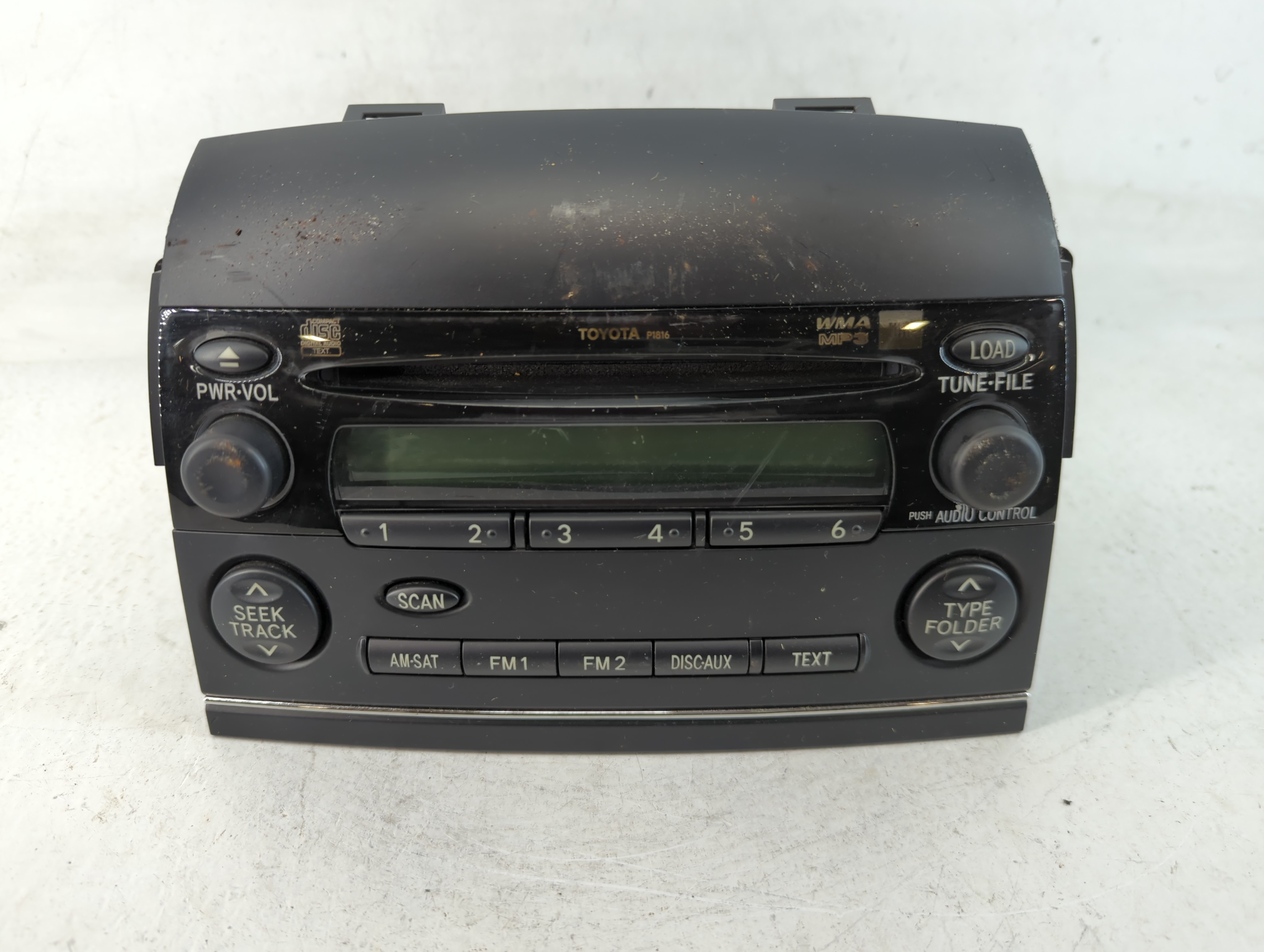 2006-2007 Toyota Sienna Am Fm Cd Player Radio Receiver 780567 - Oemusedautoparts1.com