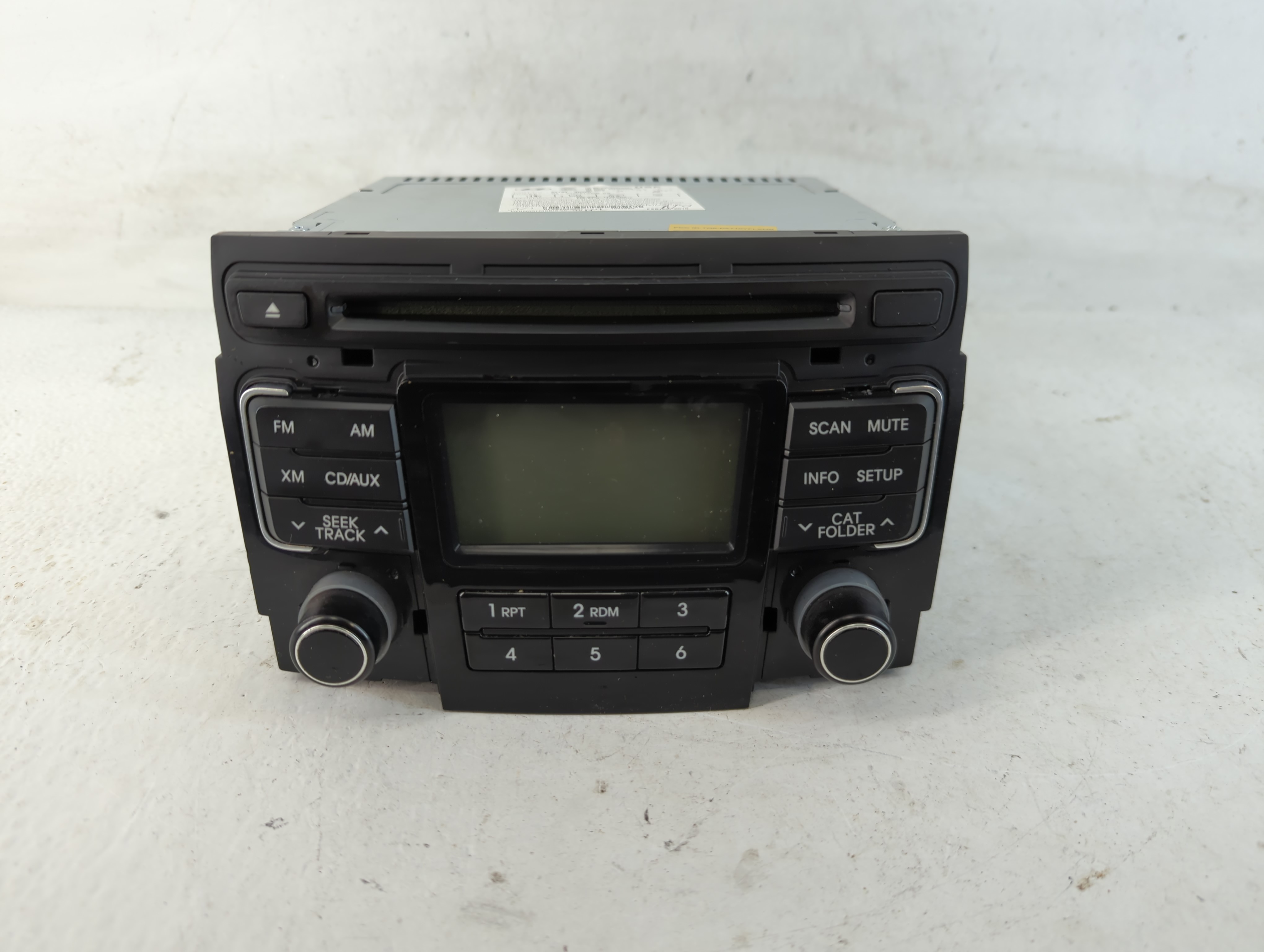 2011-2011 Hyundai Sonata Am Fm Cd Player Radio Receiver 780575 - Oemusedautoparts1.com