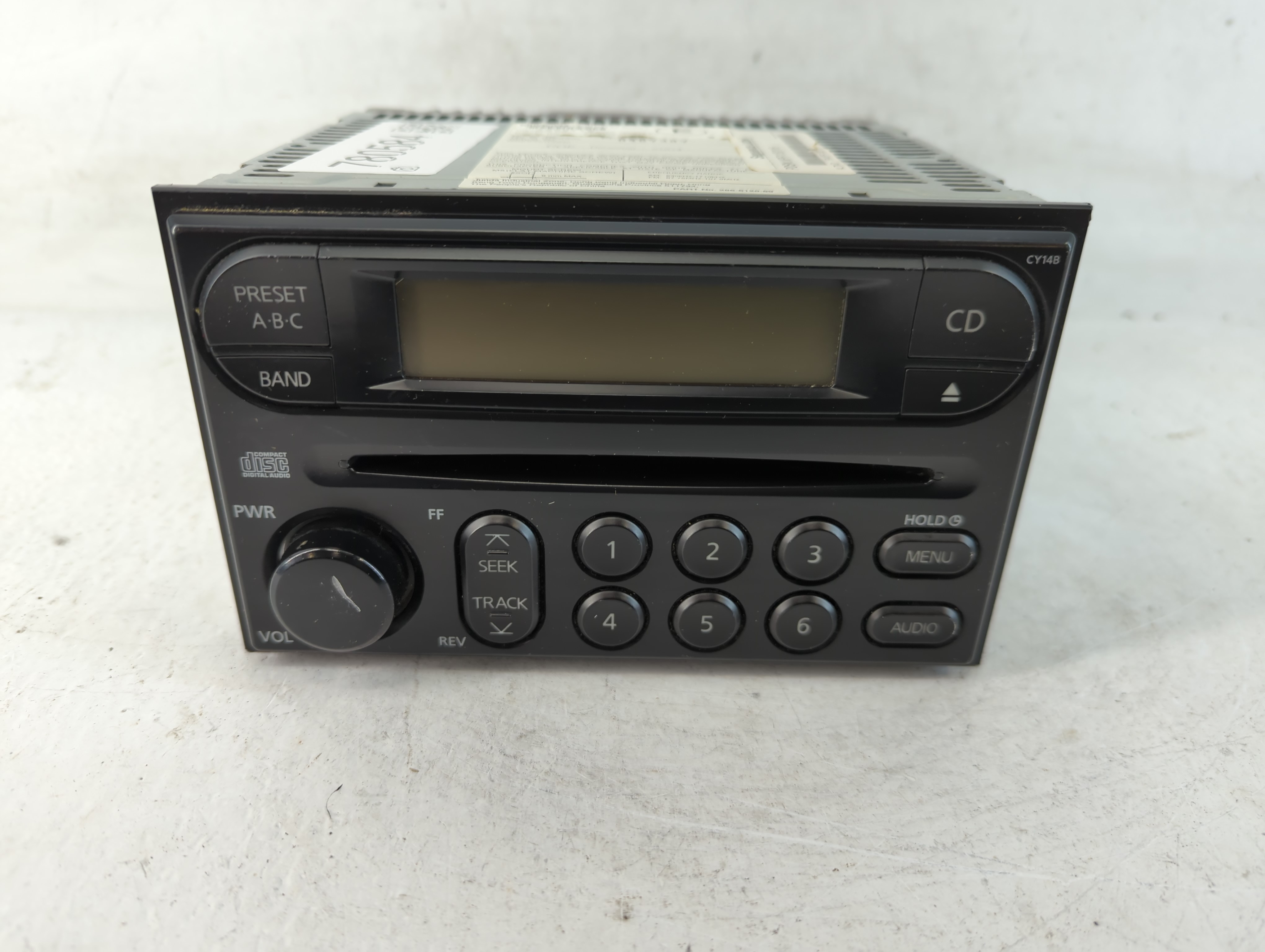 2005-2007 Nissan Pathfinder Am Fm Cd Player Radio Receiver 780584 - Oemusedautoparts1.com