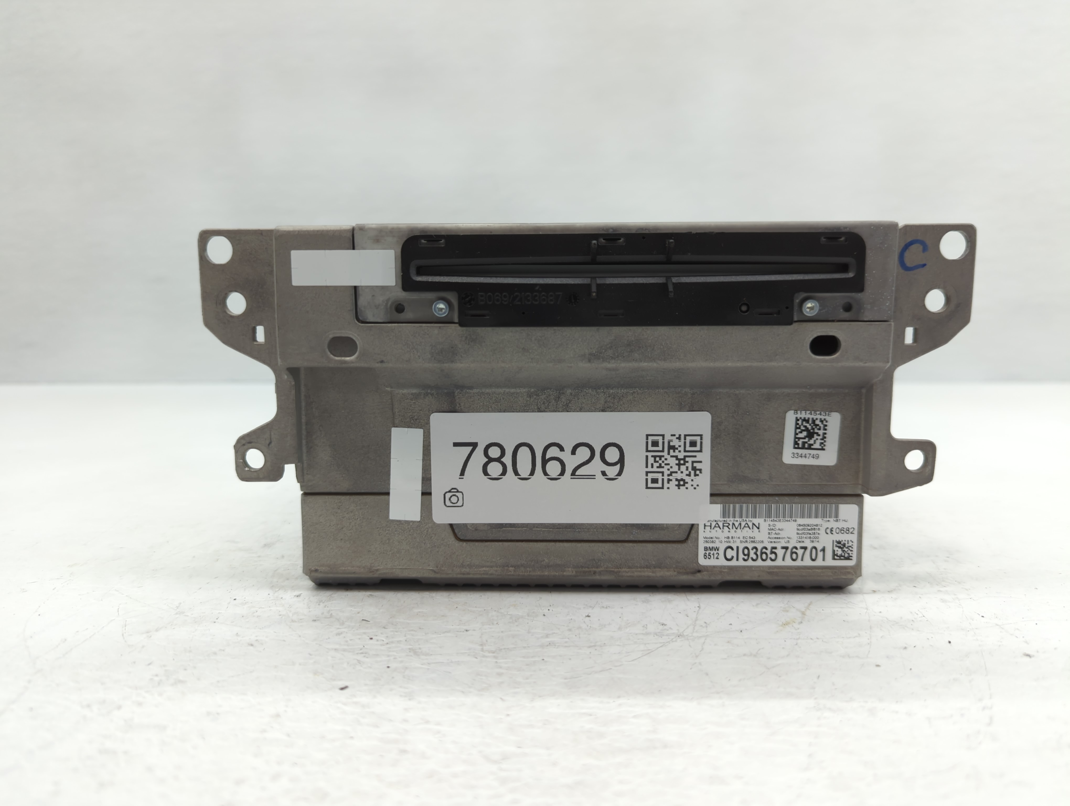 2014-2015 Bmw 428i Am Fm Cd Player Radio Receiver 780629 - Oemusedautoparts1.com