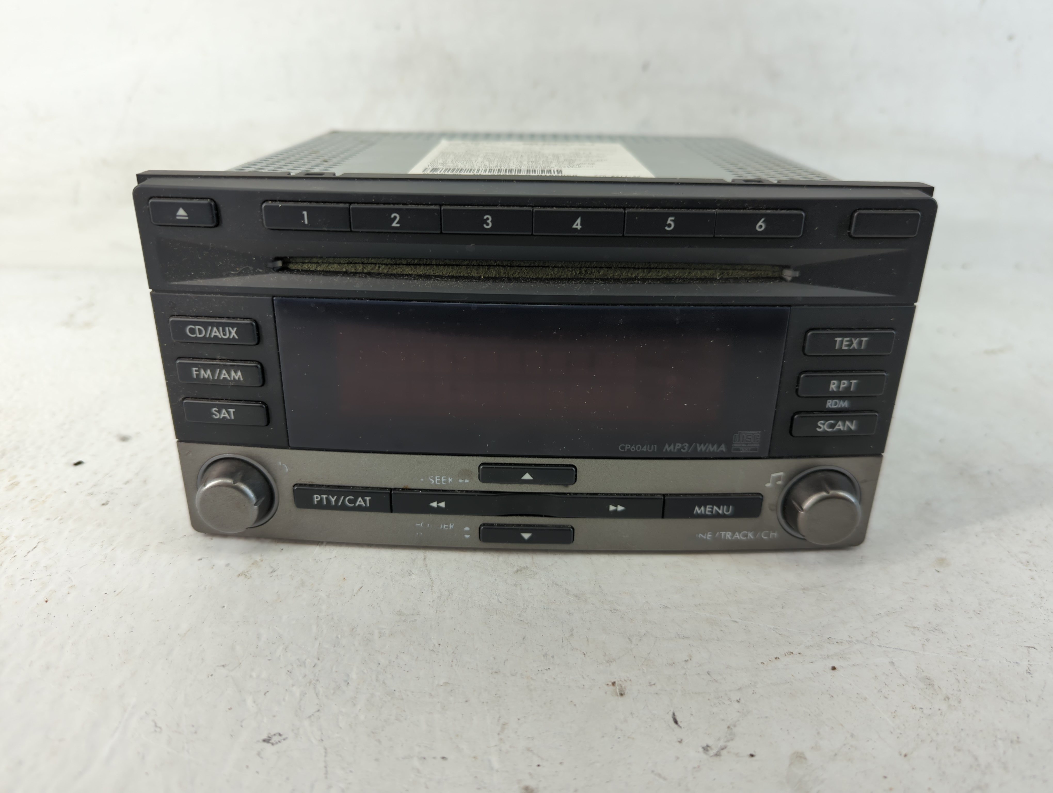2011 Subaru Forester Am Fm Cd Player Radio Receiver 780634 - Oemusedautoparts1.com