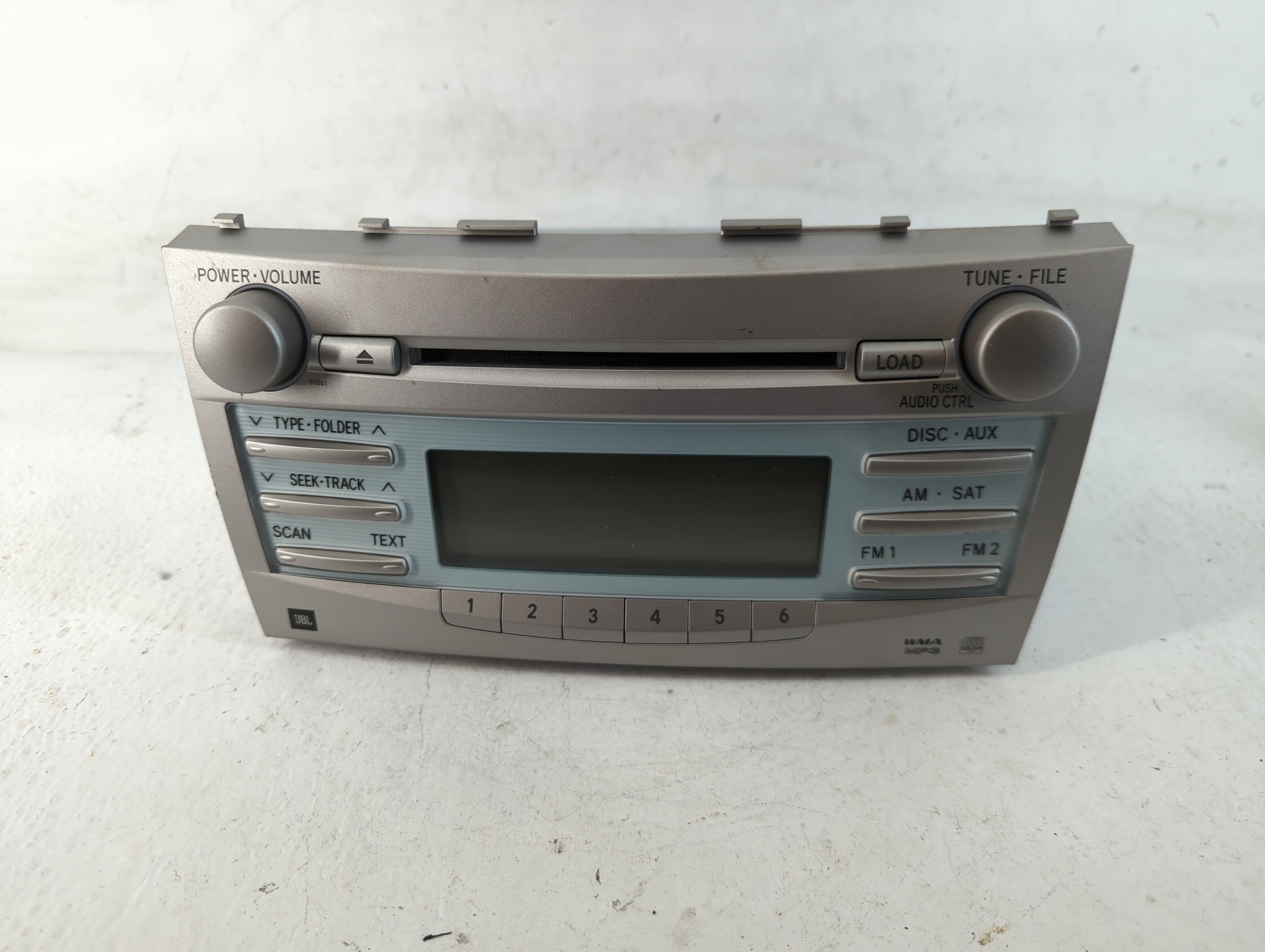 2007-2009 Toyota Camry Am Fm Cd Player Radio Receiver 780638 - Oemusedautoparts1.com