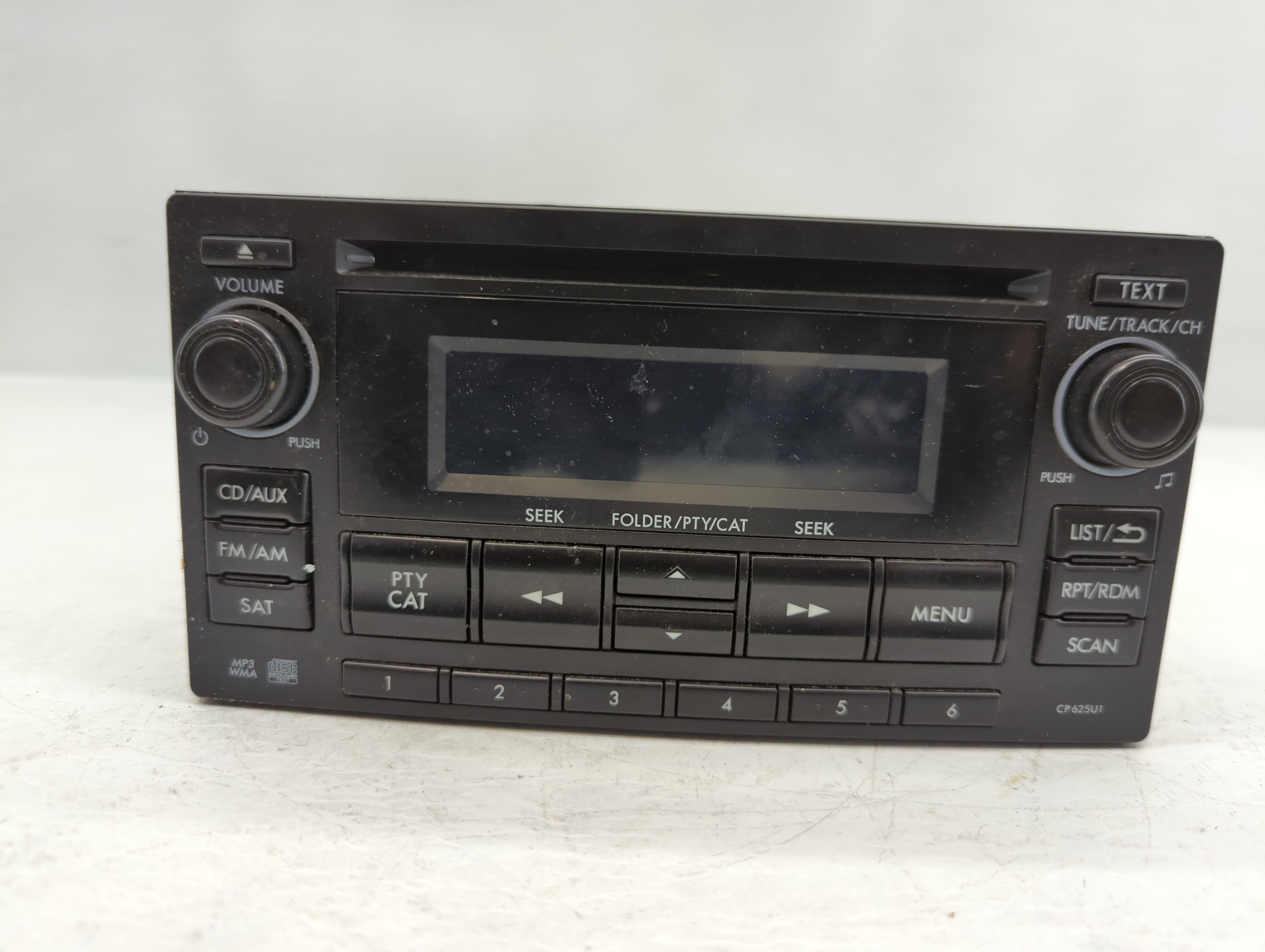 2012 Subaru Forester Am Fm Cd Player Radio Receiver 780651 - Oemusedautoparts1.com