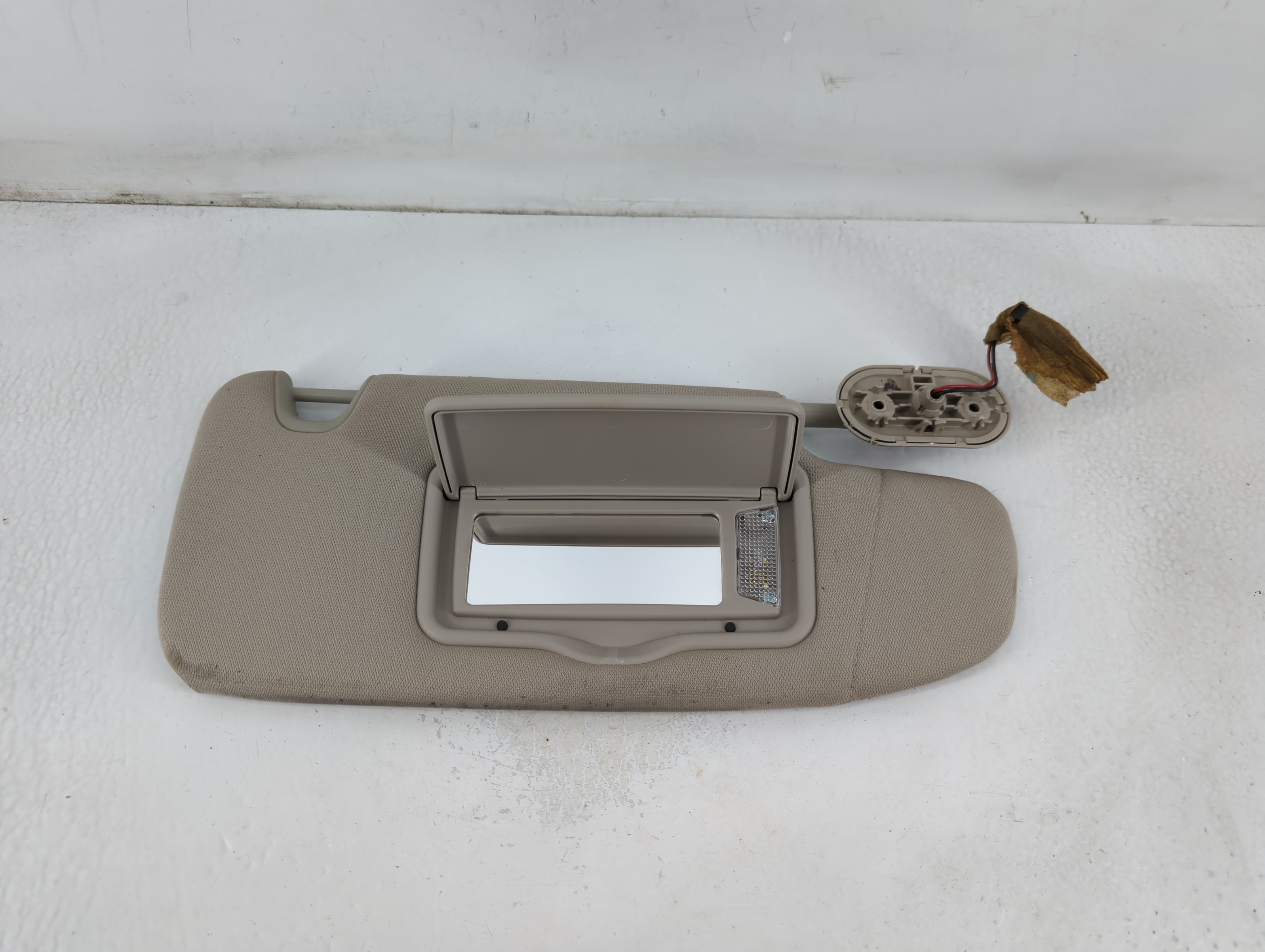 2007-2009 Lincoln Mkz Passenger Sun Visor Mirror Right Sunvisor Grey 780843 - Oemusedautoparts1.com