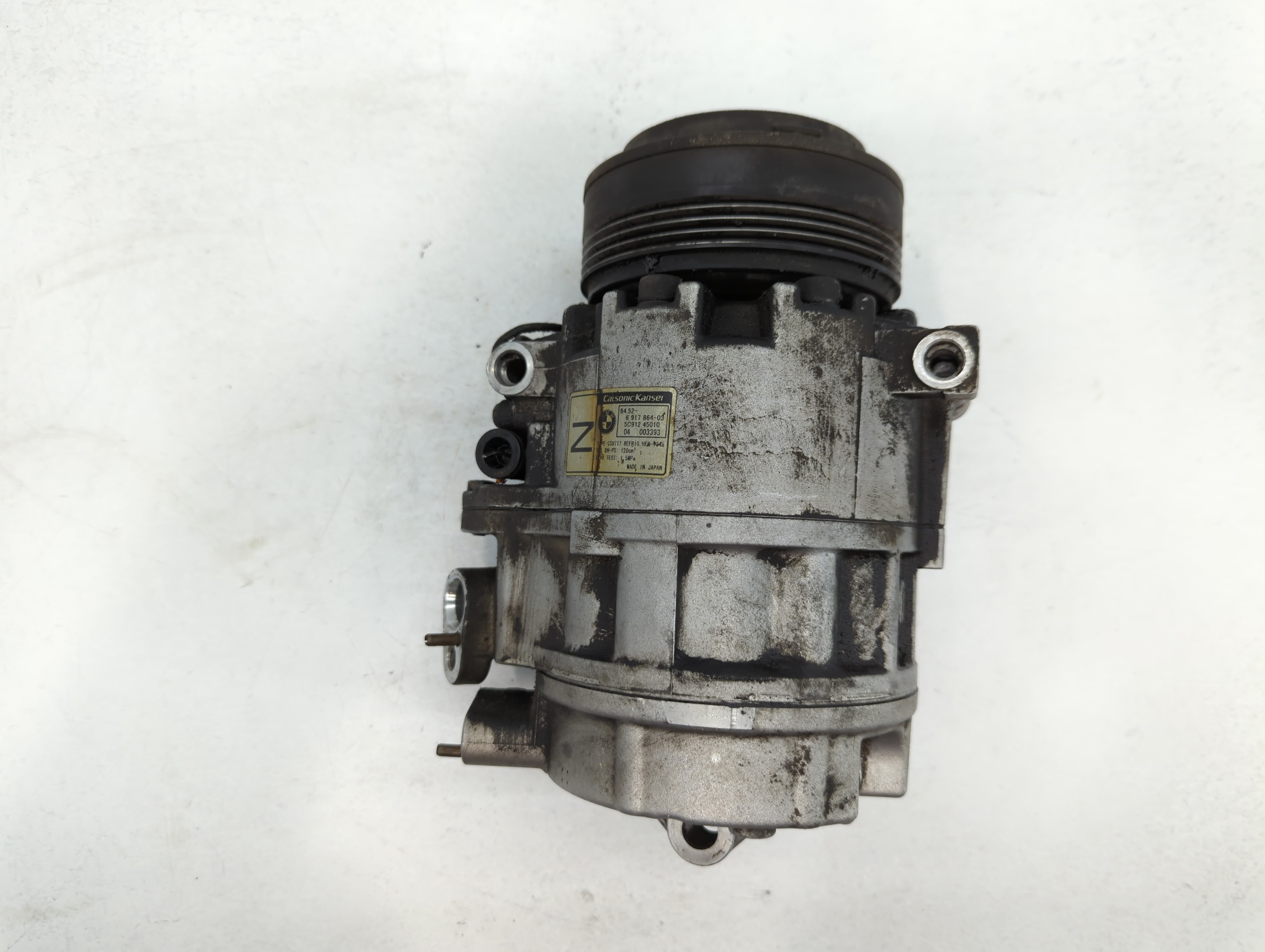 2004-2006 Bmw X5 Air Conditioning A/c Ac Compressor Oem 781437 - Oemusedautoparts1.com
