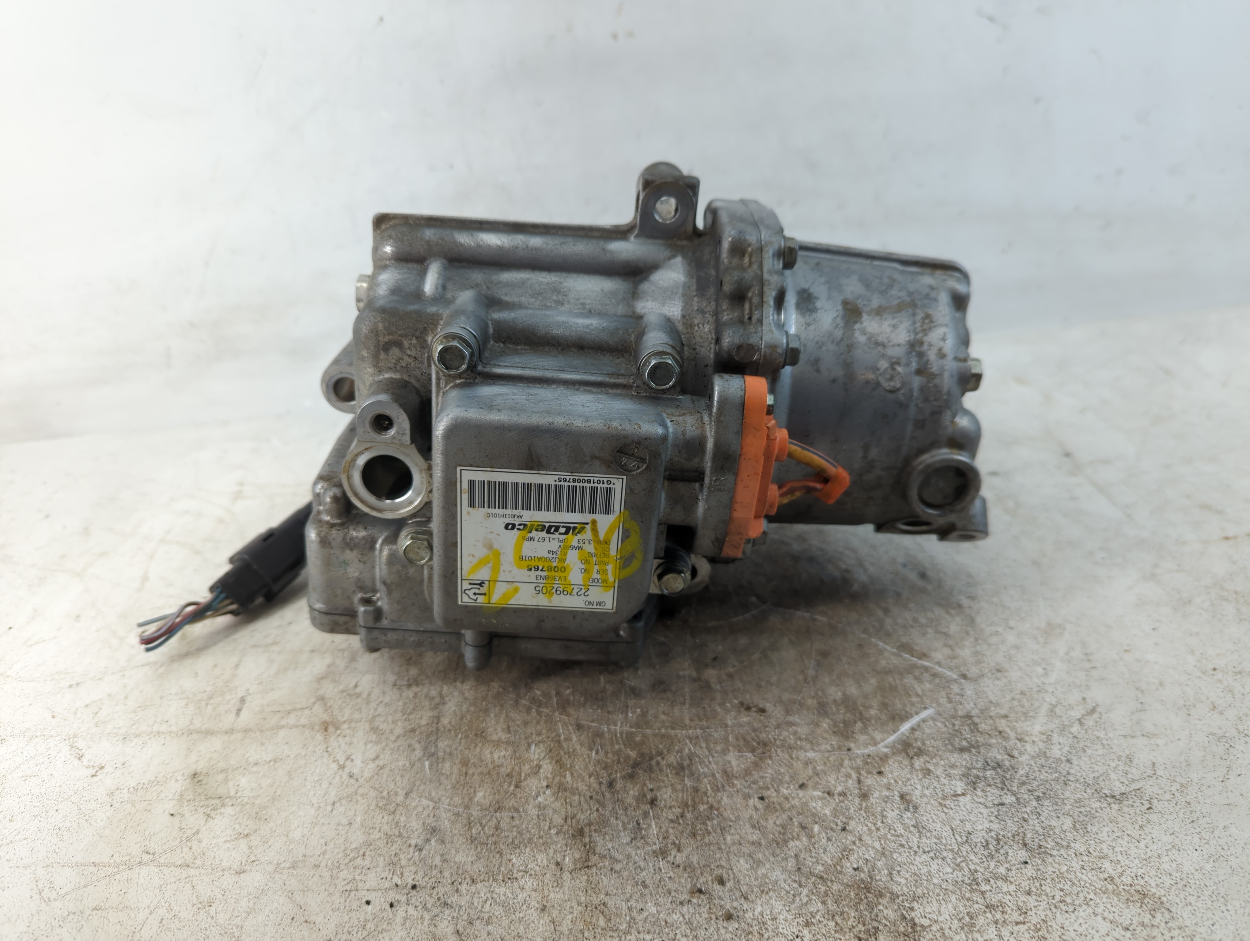 2011-2015 Chevrolet Volt Air Conditioning A/c Ac Compressor Oem 781634 - Oemusedautoparts1.com