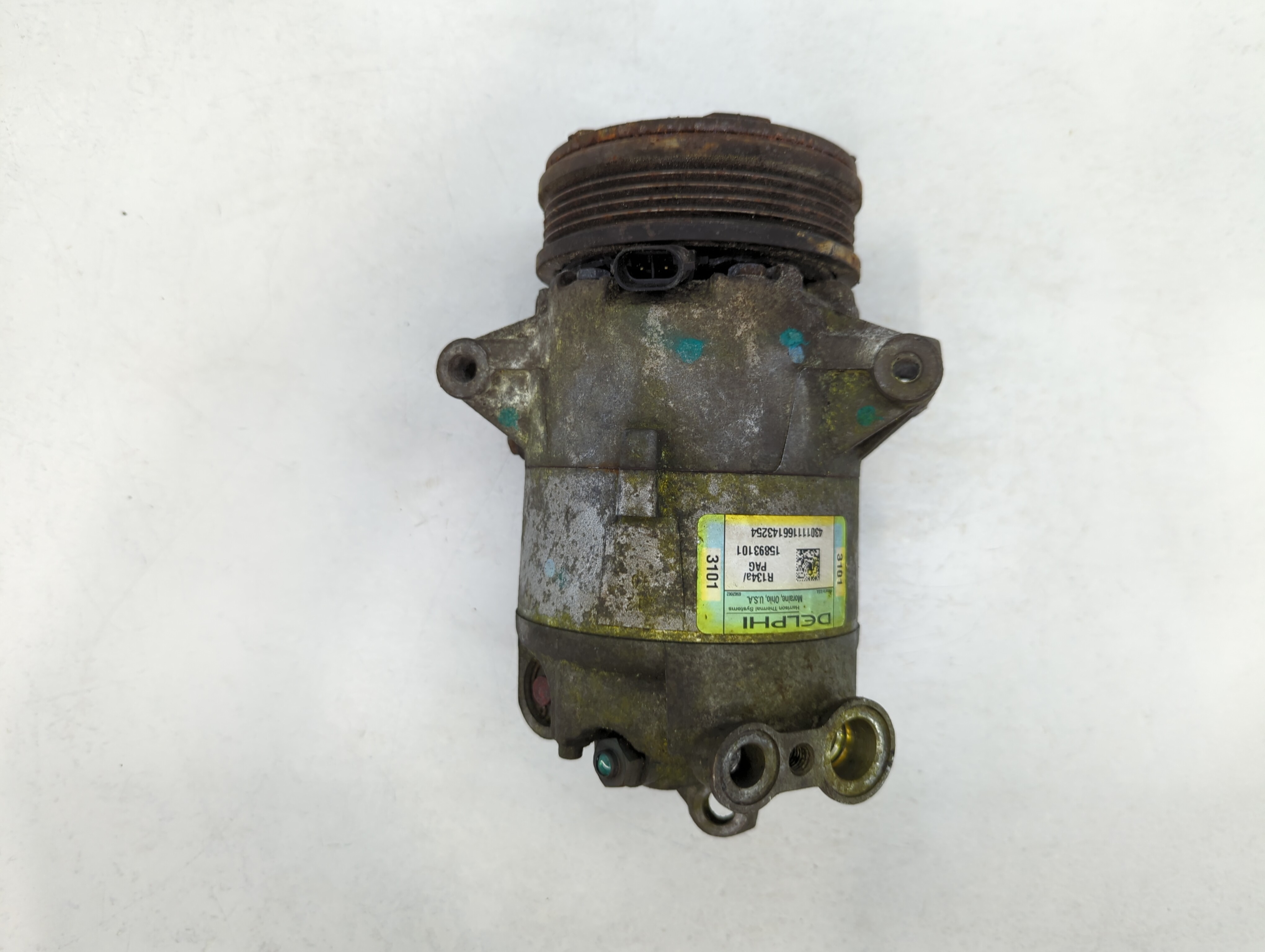 2006-2010 Chevrolet Hhr Air Conditioning A/c Ac Compressor Oem 781725 - Oemusedautoparts1.com