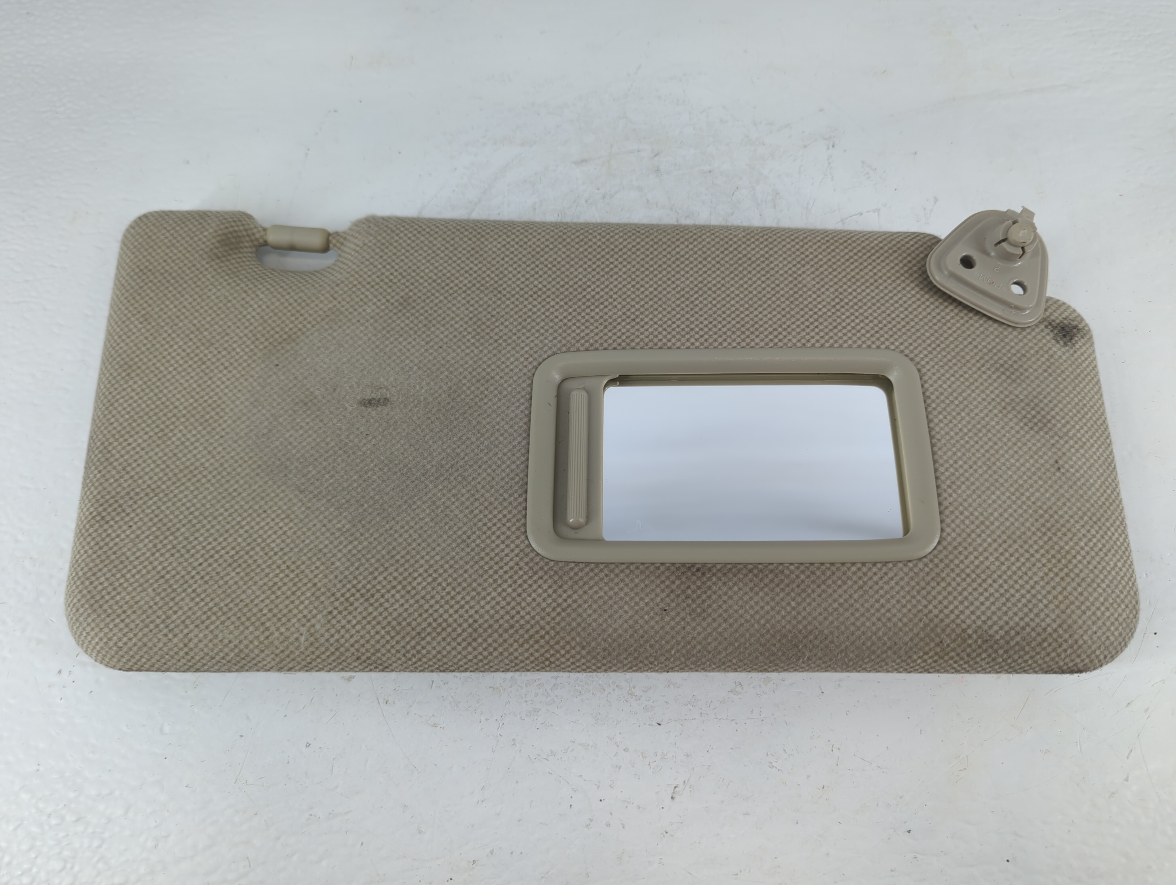 Picture of 2007-2012 Nissan Versa Passenger Sun Visor Mirror Right Sunvisor Beige 781805