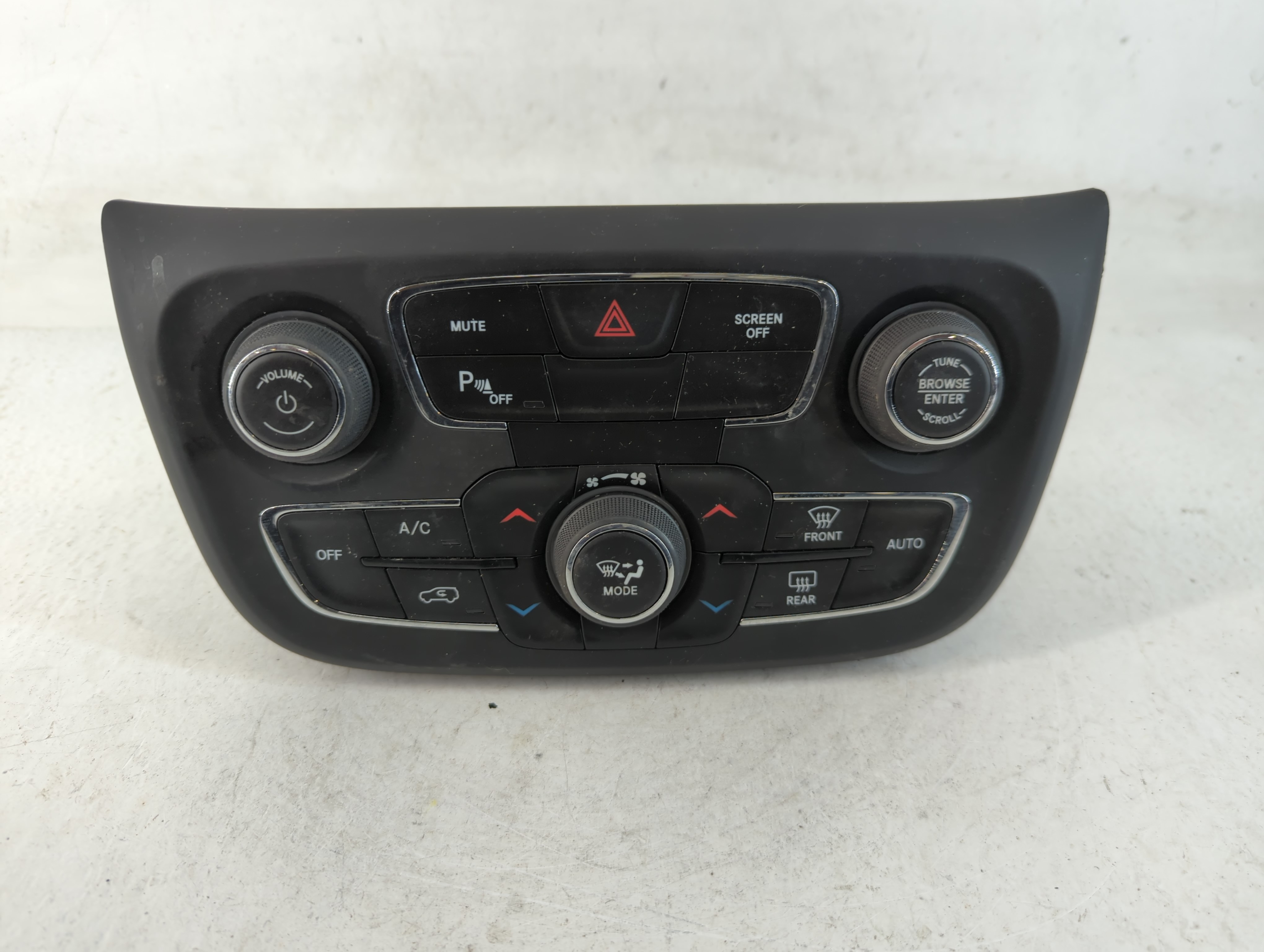 2018 Jeep Compass Ac Heater Climate Control 24477b 782124 - Oemusedautoparts1.com