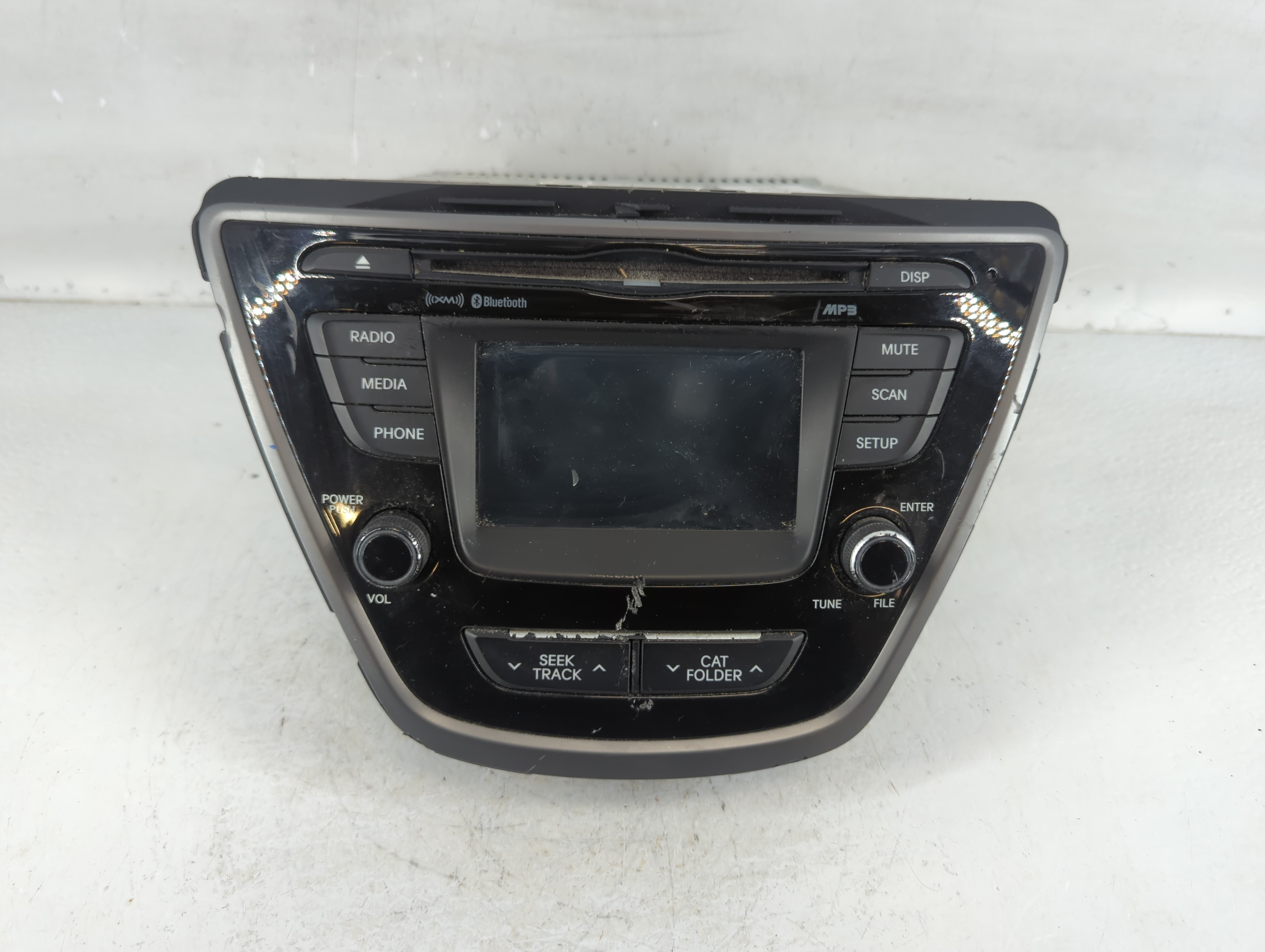 2014-2016 Hyundai Elantra Am Fm Cd Player Radio Receiver 782165 - Oemusedautoparts1.com