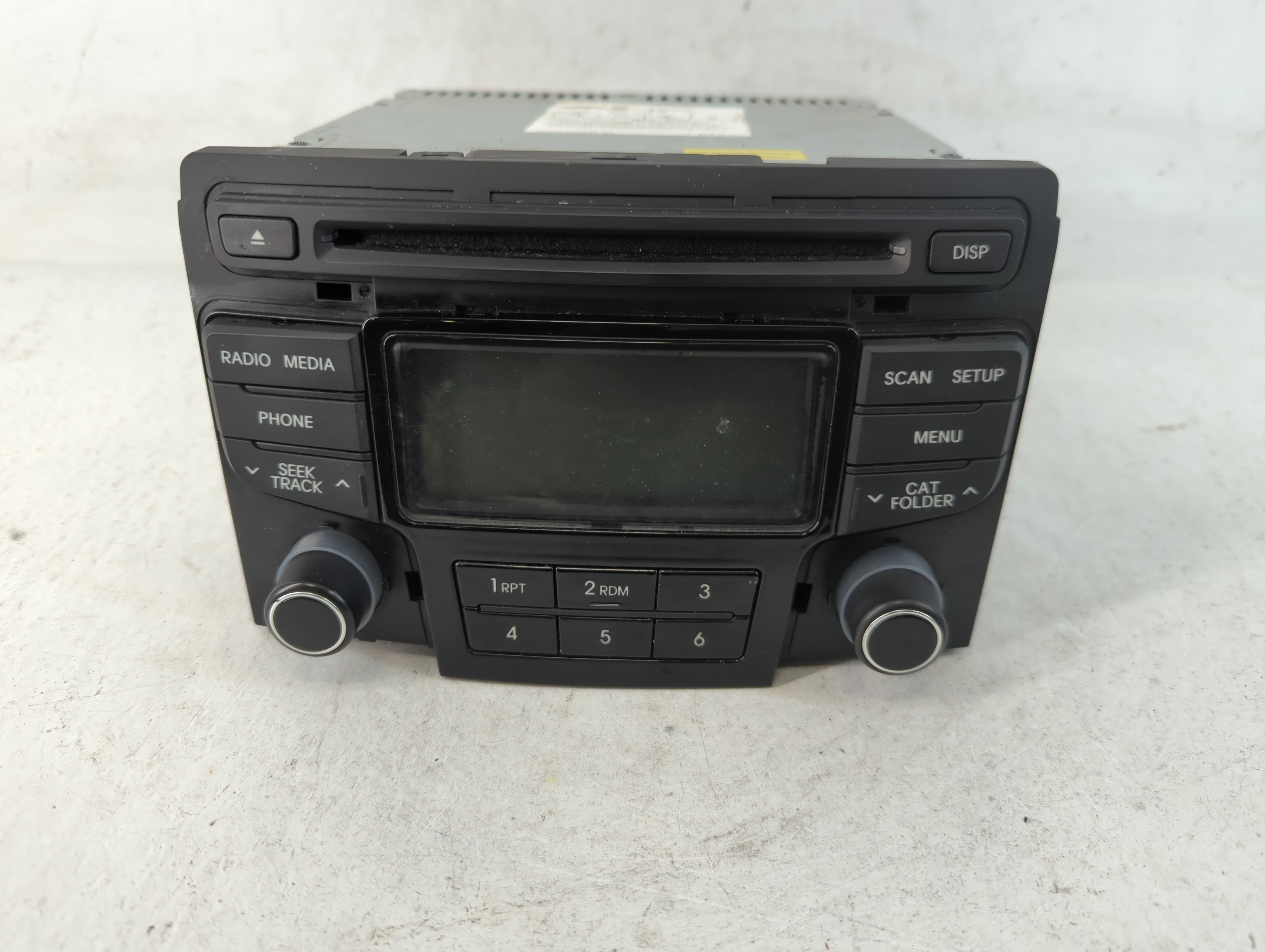 2013-2013 Hyundai Sonata Am Fm Cd Player Radio Receiver 782305 - Oemusedautoparts1.com