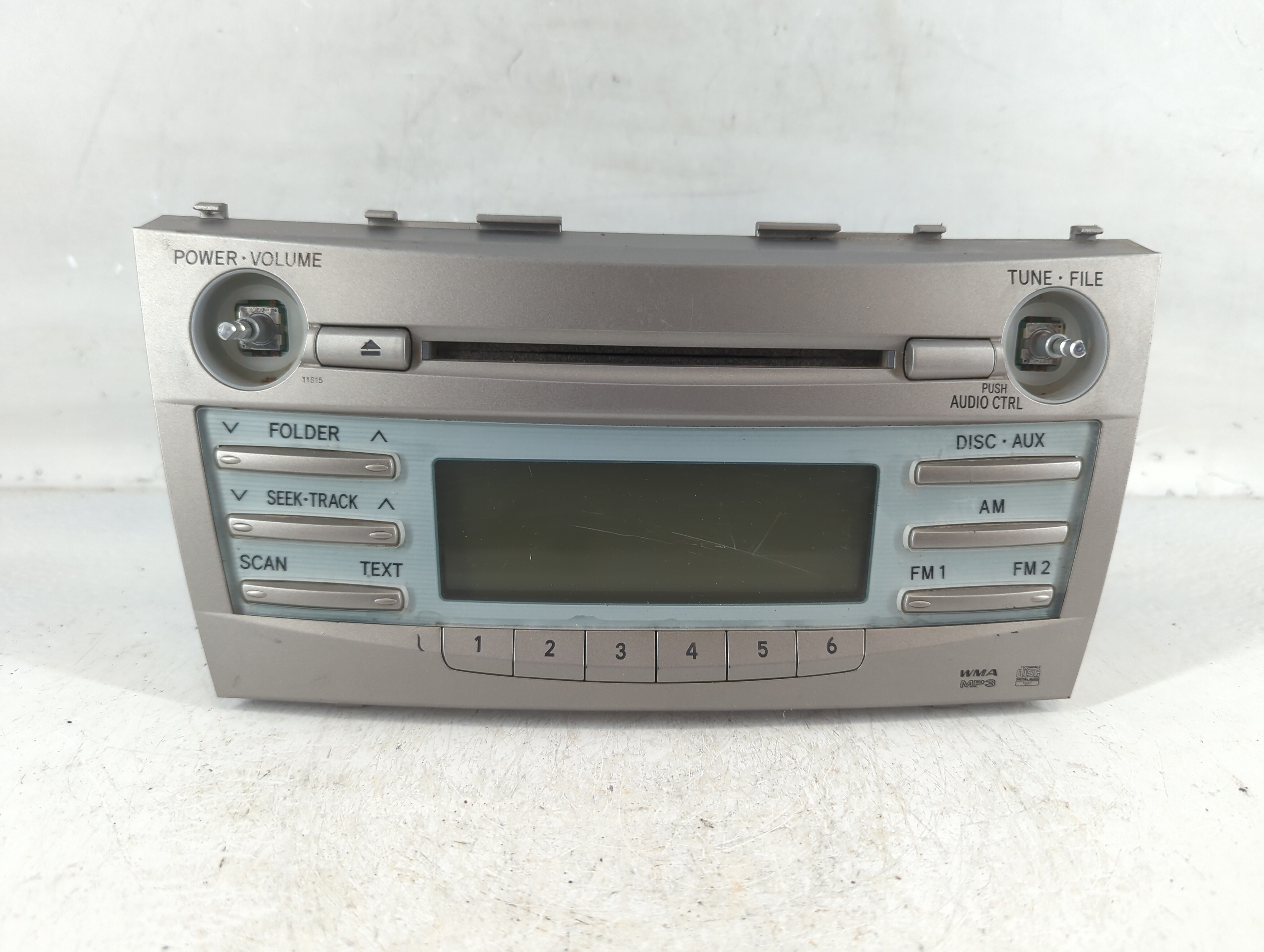 2007-2009 Toyota Camry Am Fm Cd Player Radio Receiver 782383 - Oemusedautoparts1.com