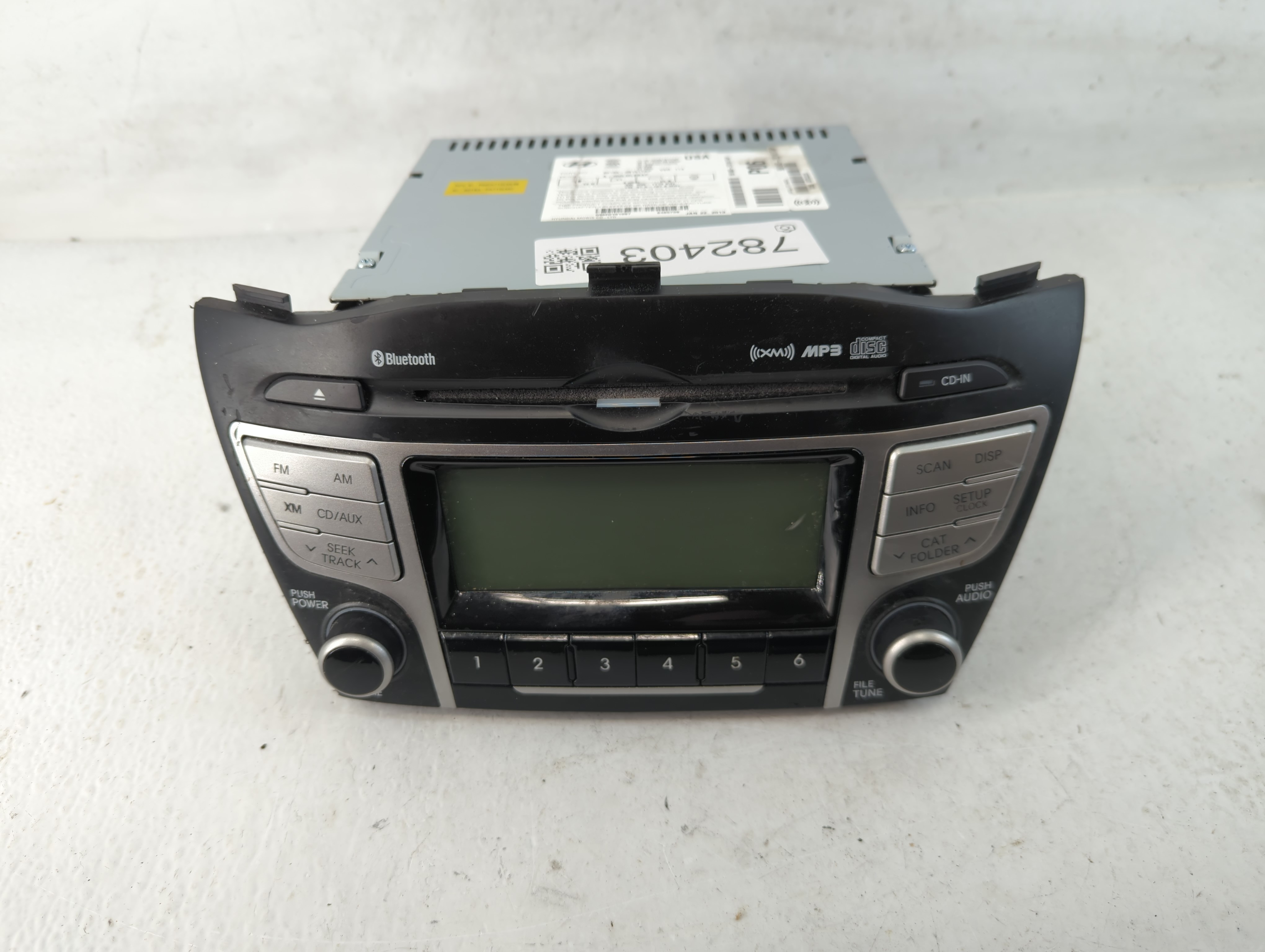 Picture of 2010-2013 Hyundai Tucson Am Fm Cd Player Radio Receiver 782403
